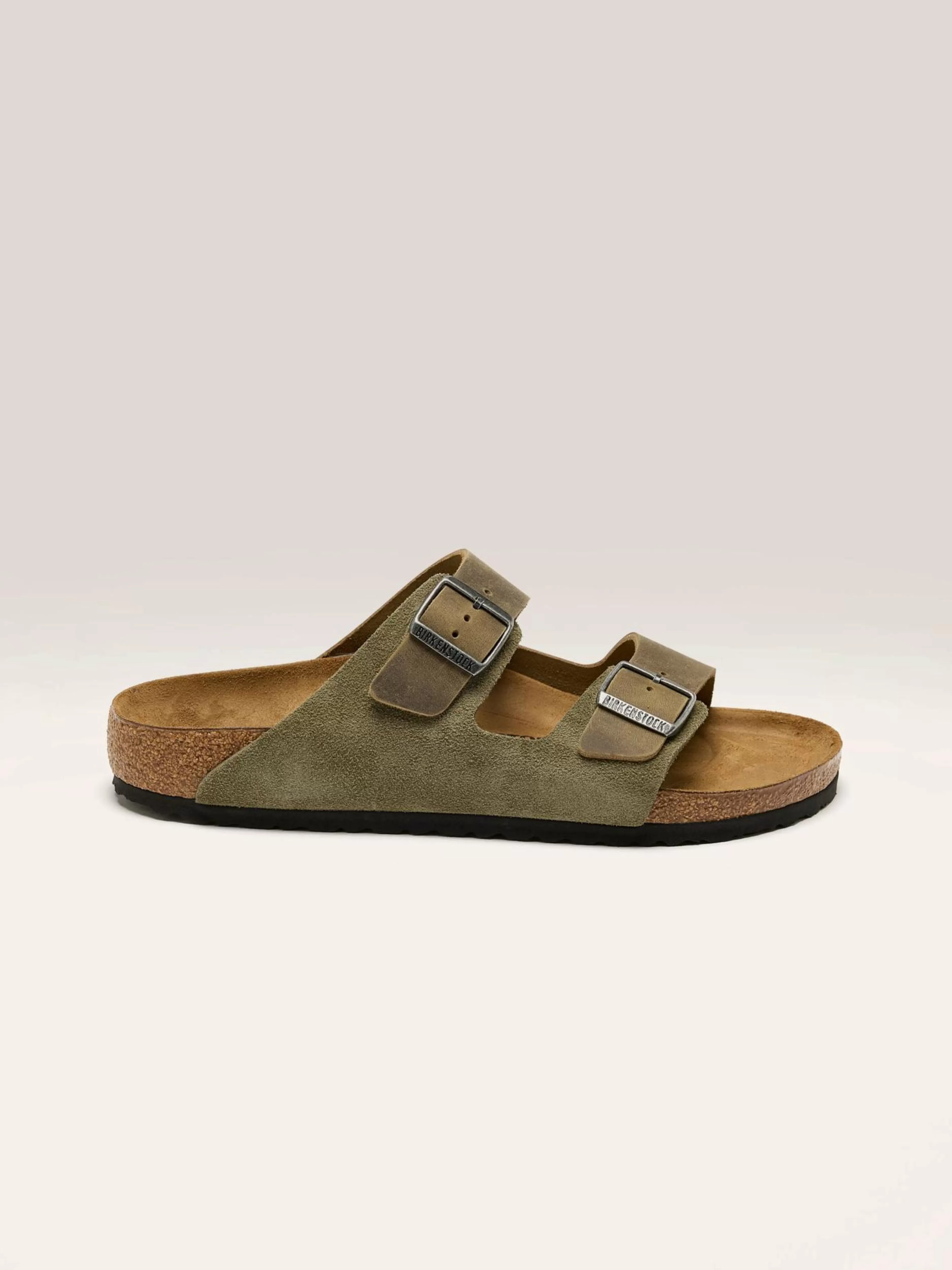 Arizona Suede Leder Voor Mannen-Birkenstock Best