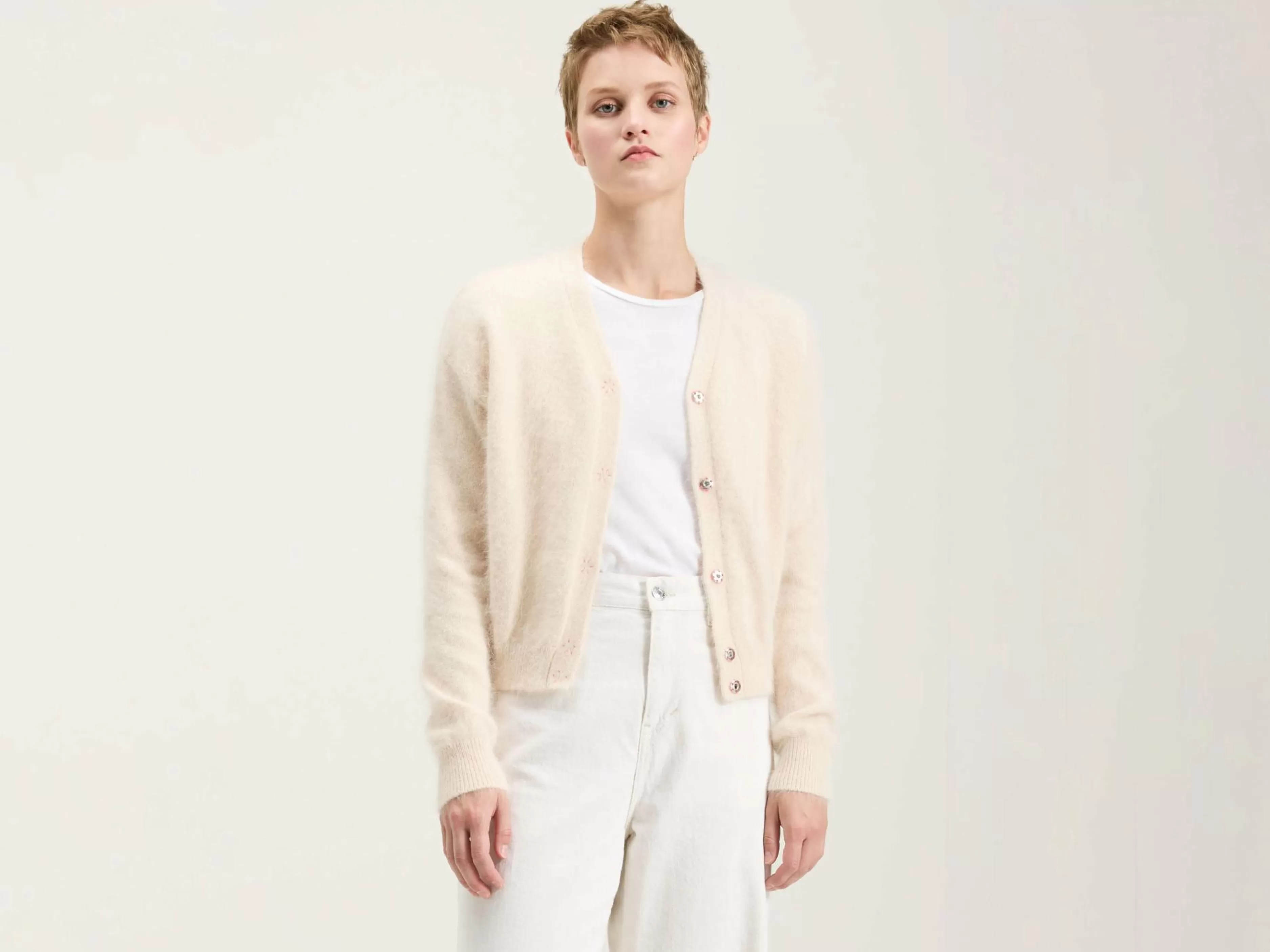 Datam Angora-mix Cardigan-Bellerose Cheap