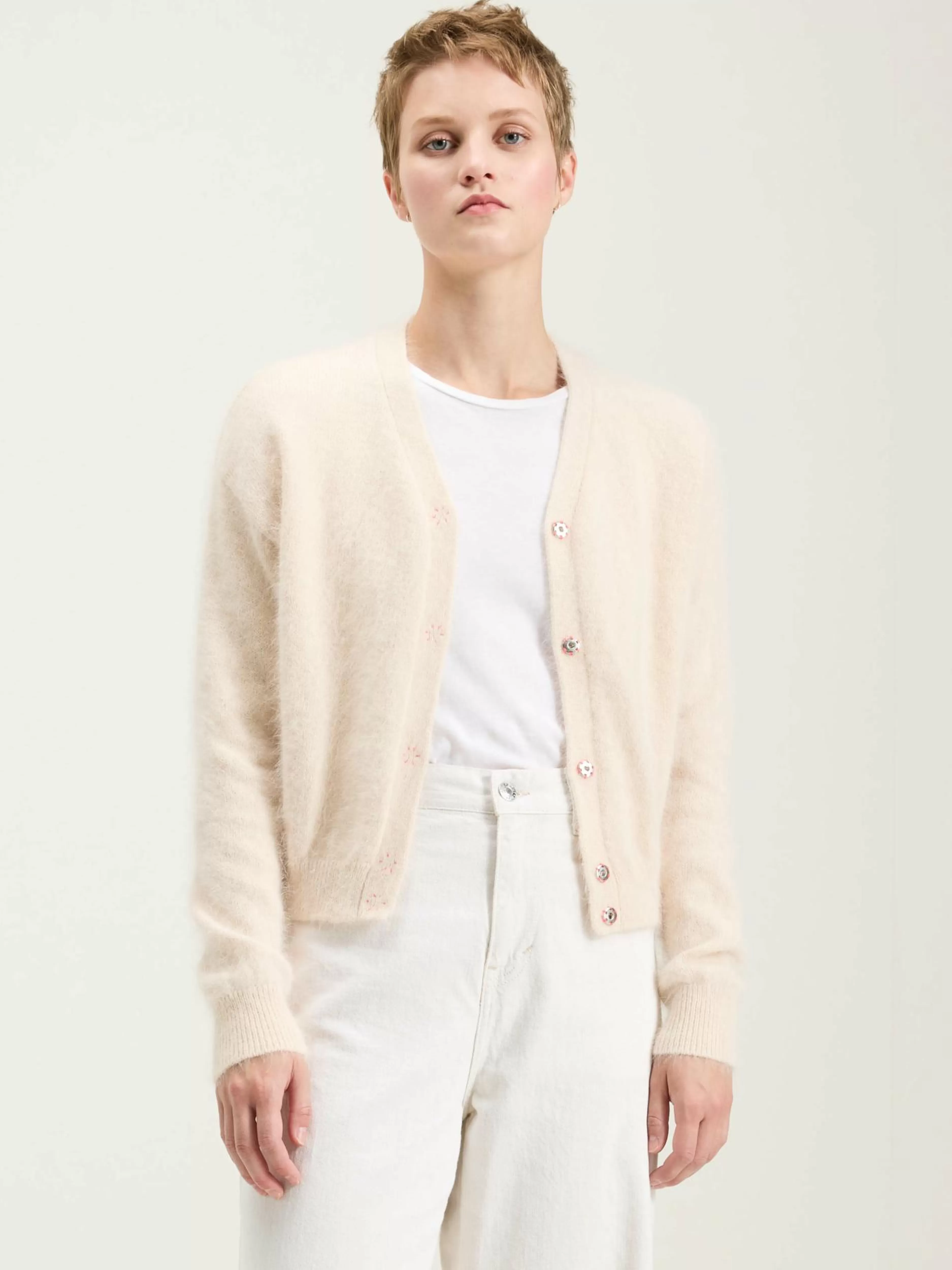 Datam Angora-mix Cardigan-Bellerose Cheap