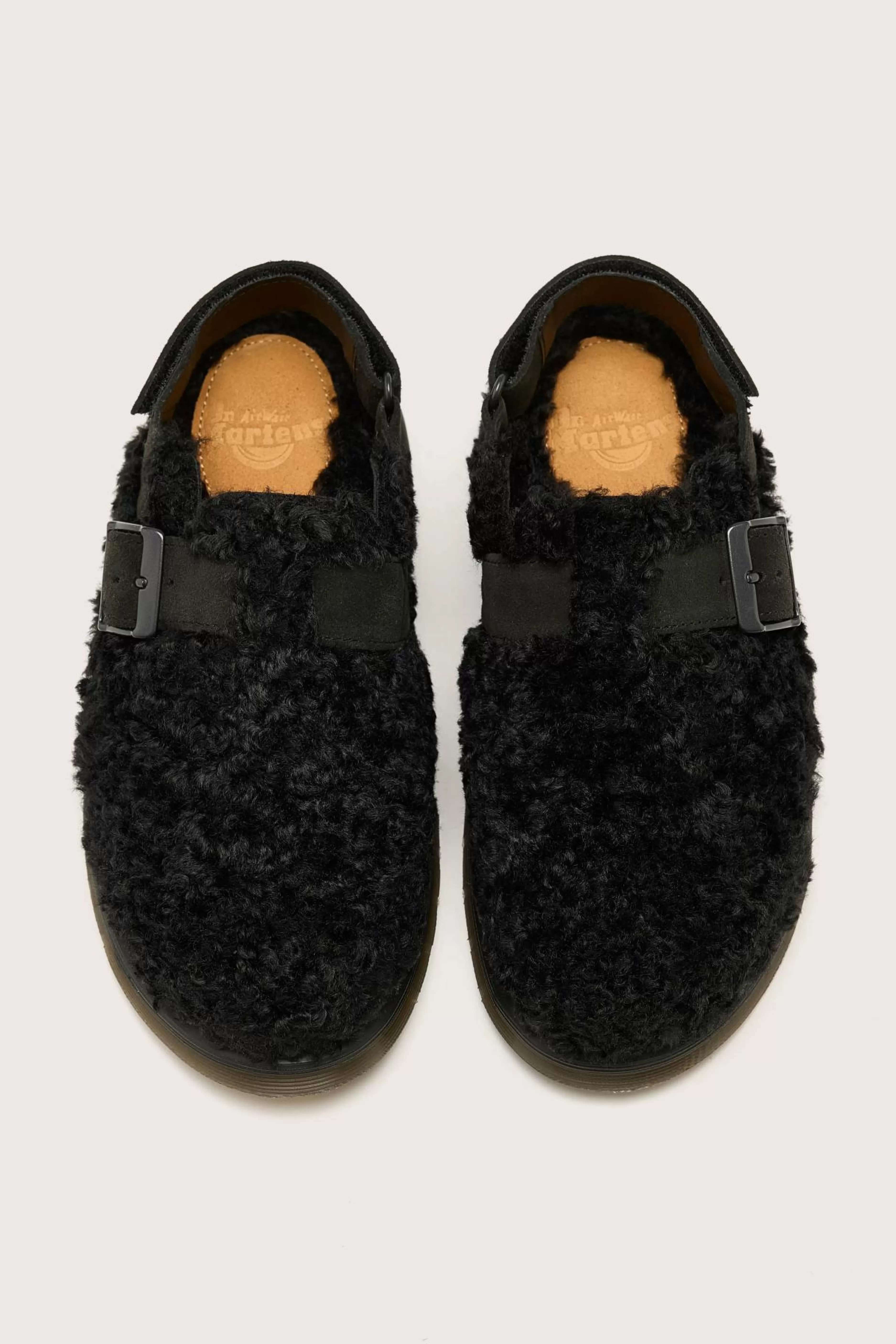 DR. MARTENS Jorge Ii Suede & Borg Mules For Women-Dr martens Shop