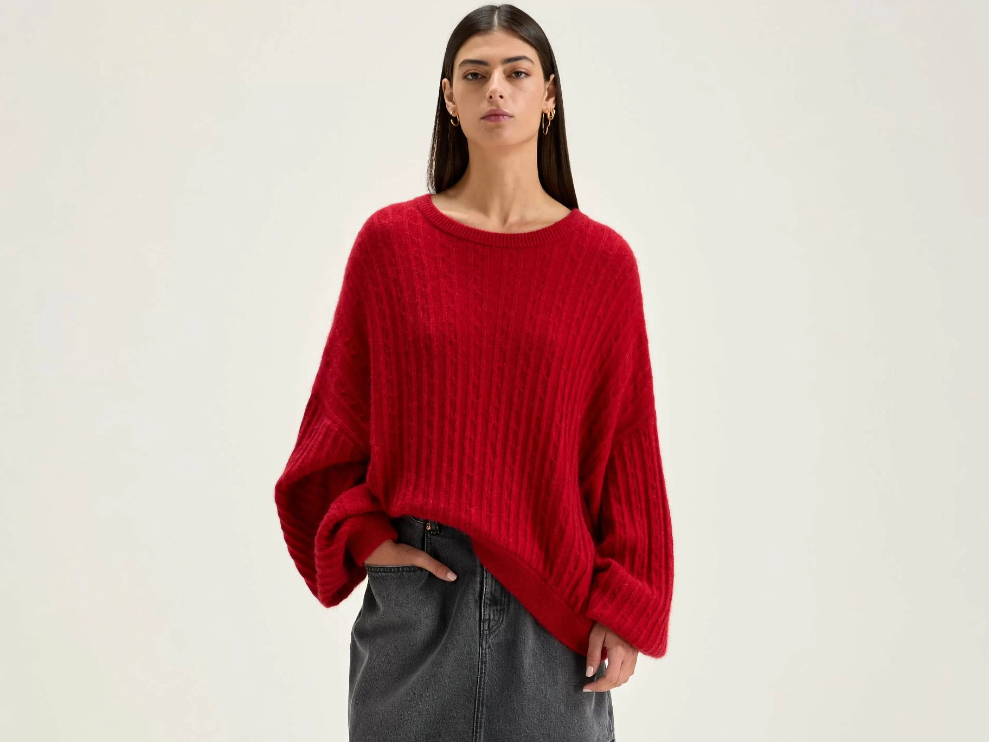 Dukas Cropped Trui-Bellerose New