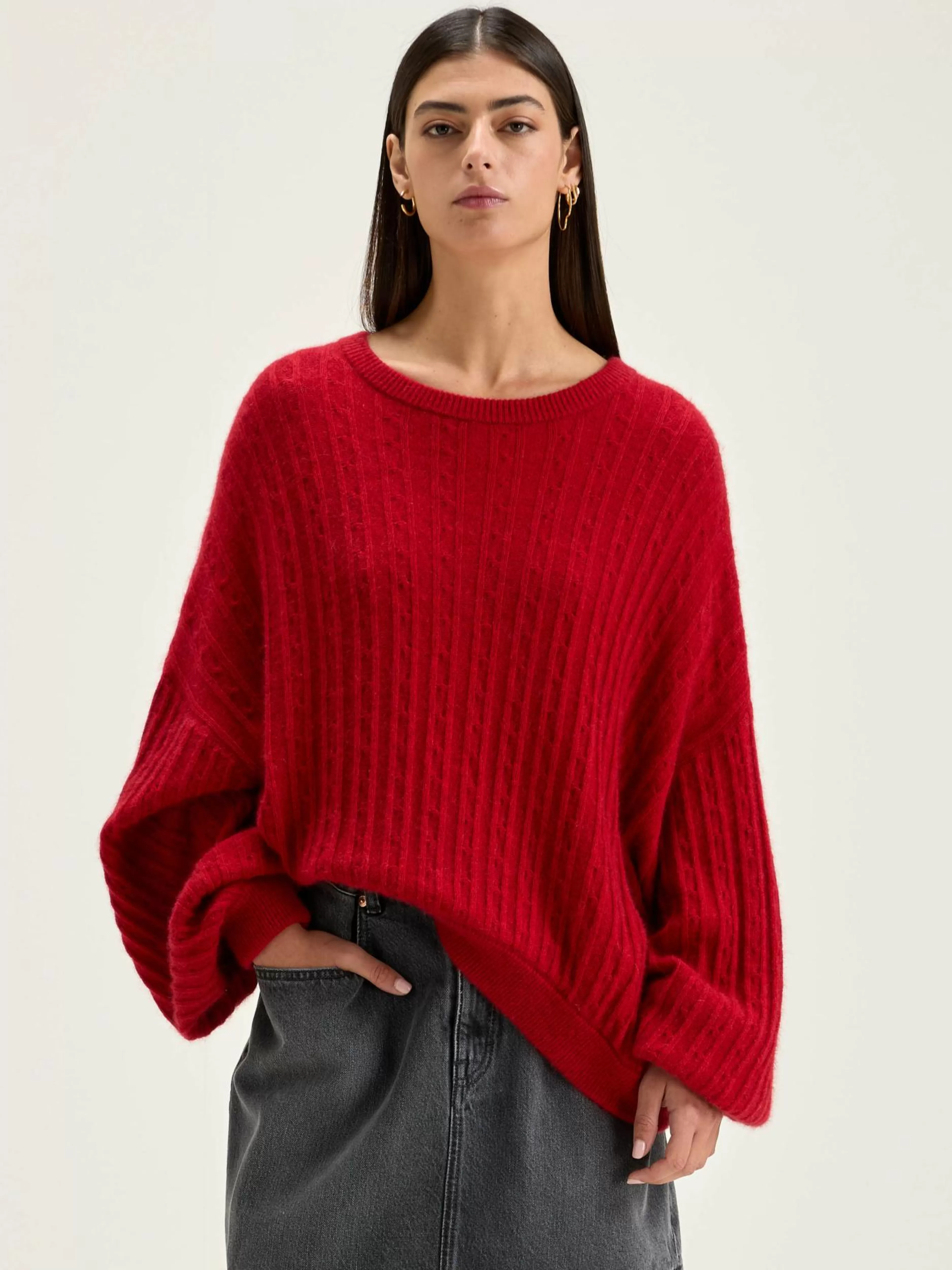 Dukas Cropped Trui-Bellerose New