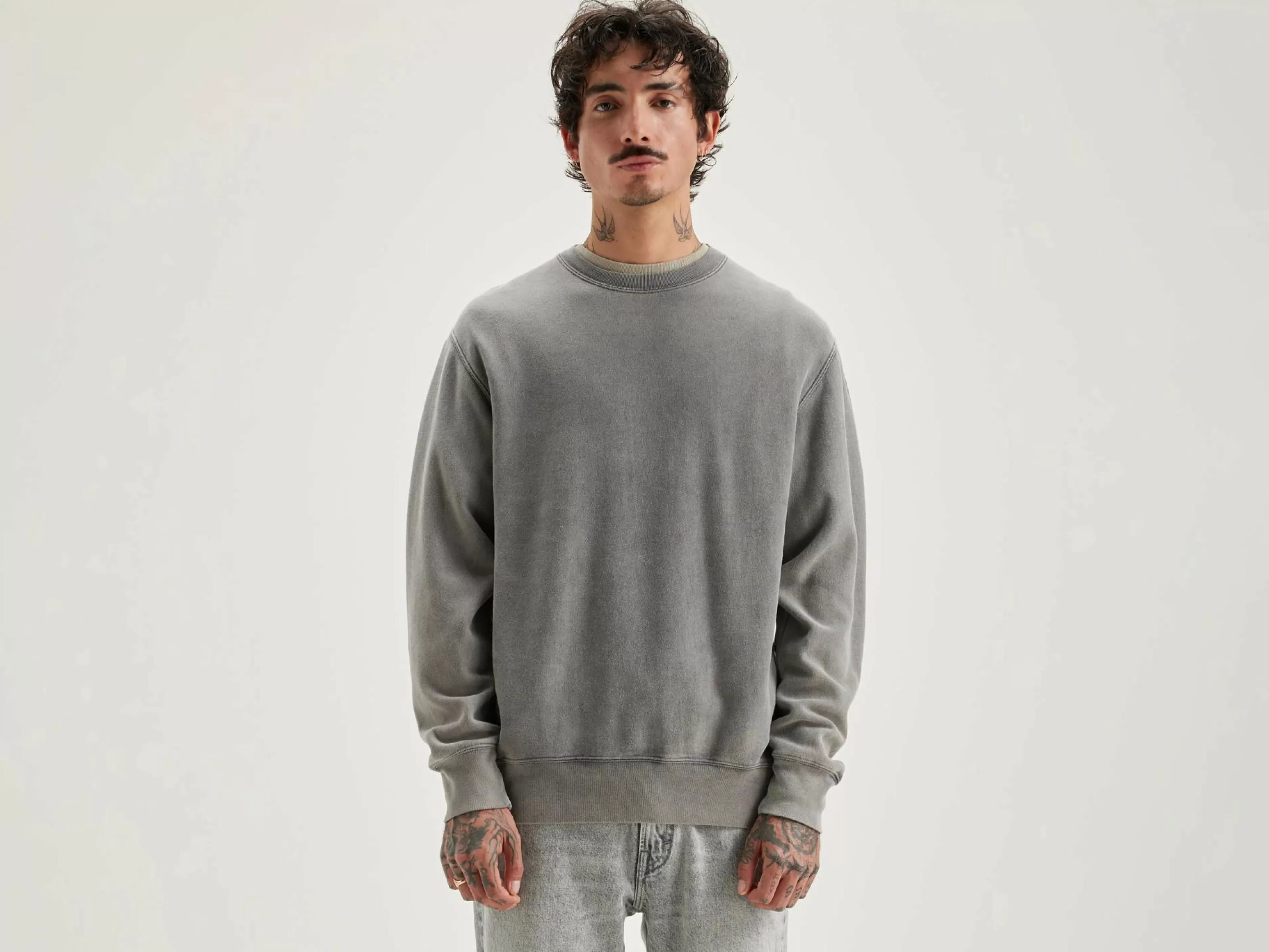 Flake Ronde Hals Sweatshirt-Bellerose Outlet