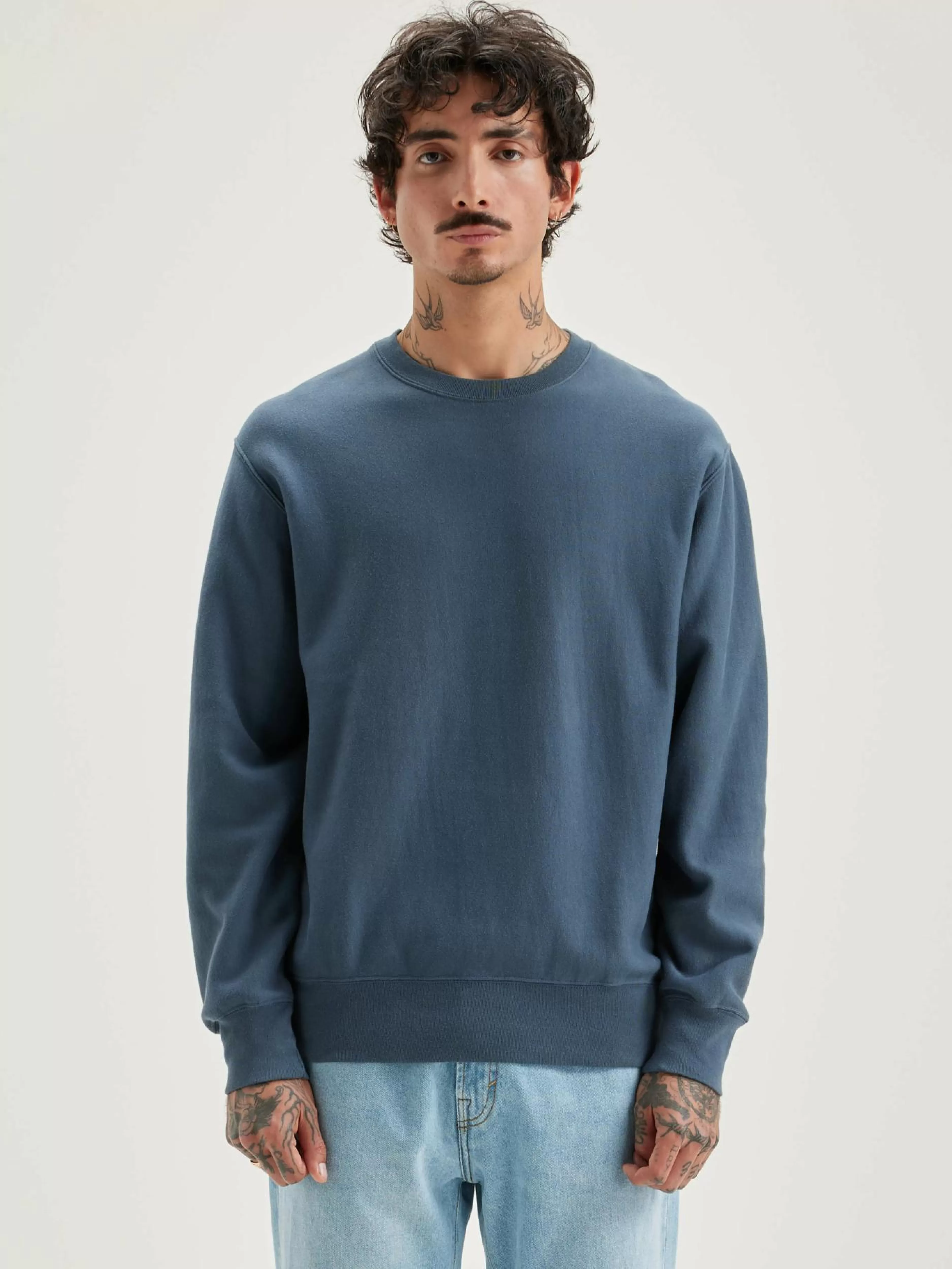 Flake Ronde Hals Sweatshirt-Bellerose New