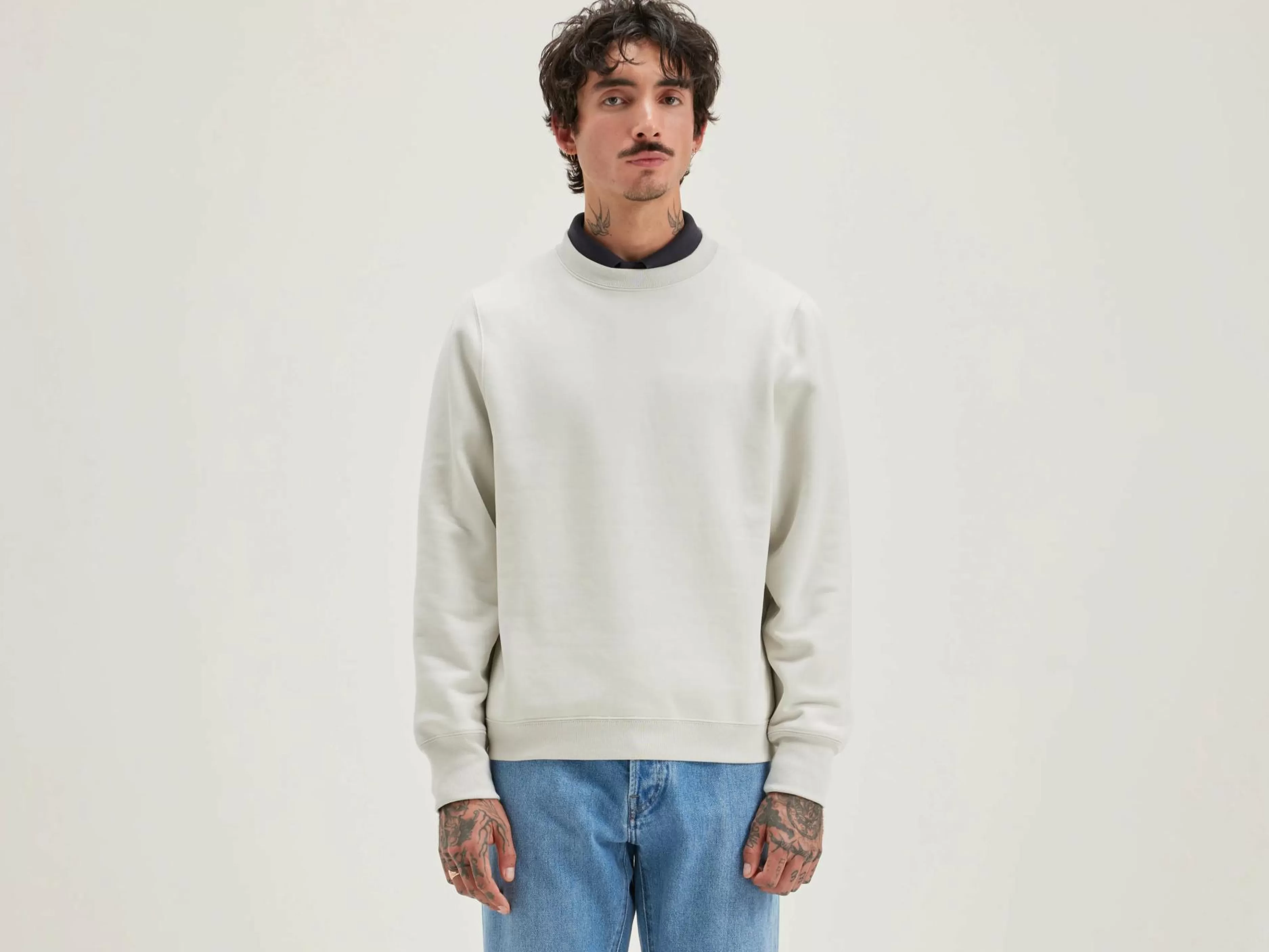 Flock Ronde Hals Sweatshirt-Bellerose Shop