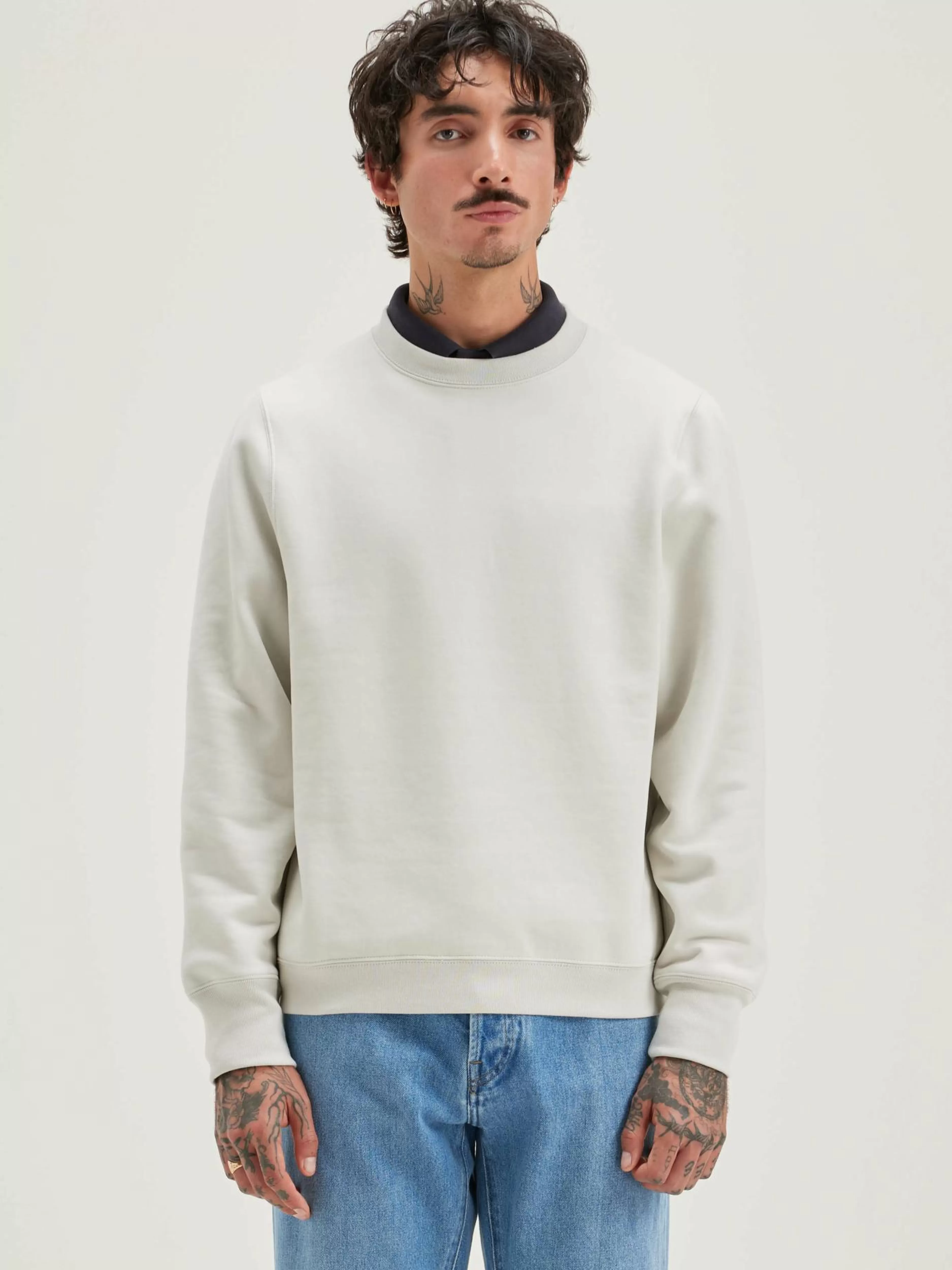 Flock Ronde Hals Sweatshirt-Bellerose Shop