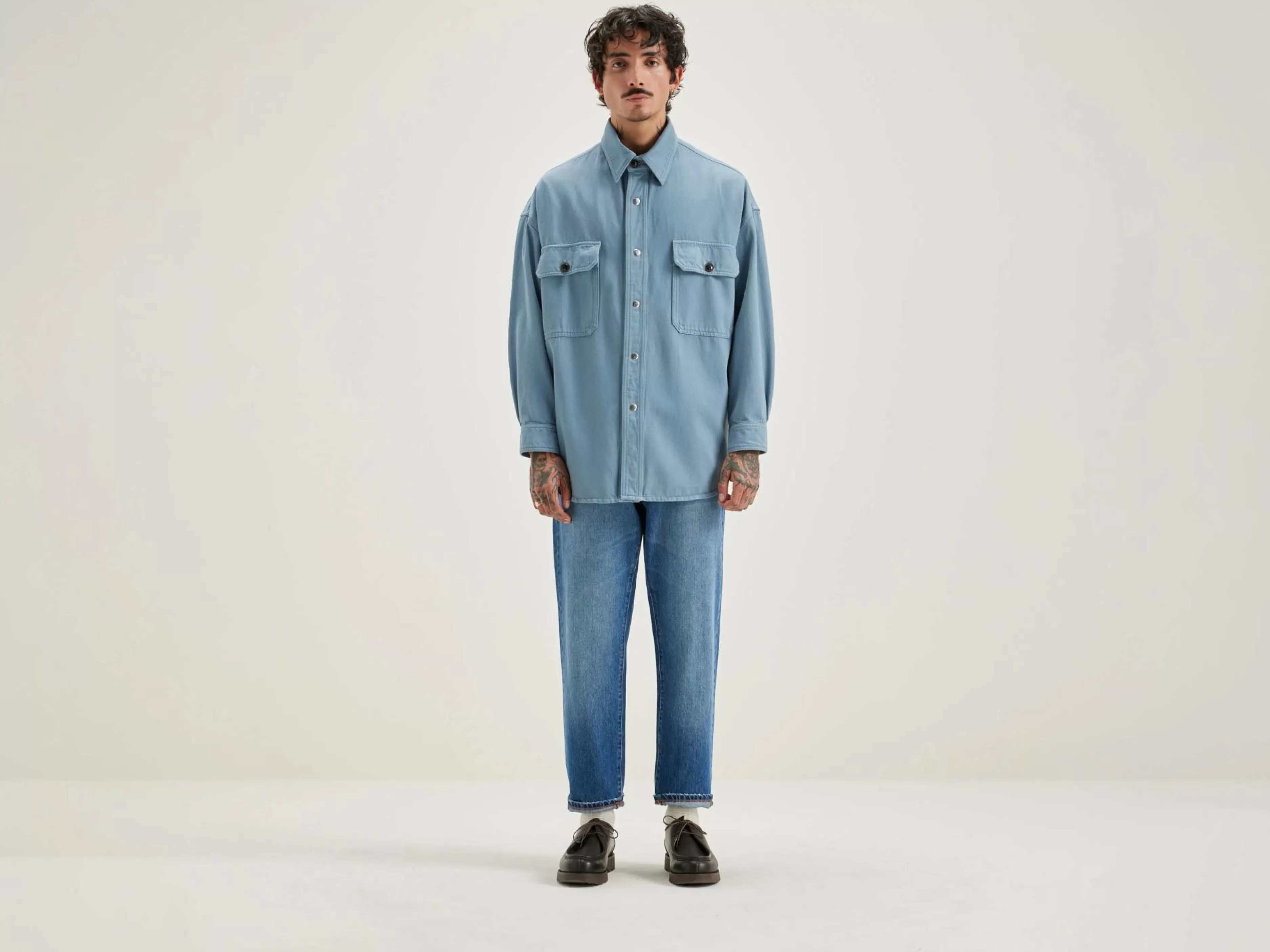 Grown Denim Overhemd-Bellerose Outlet