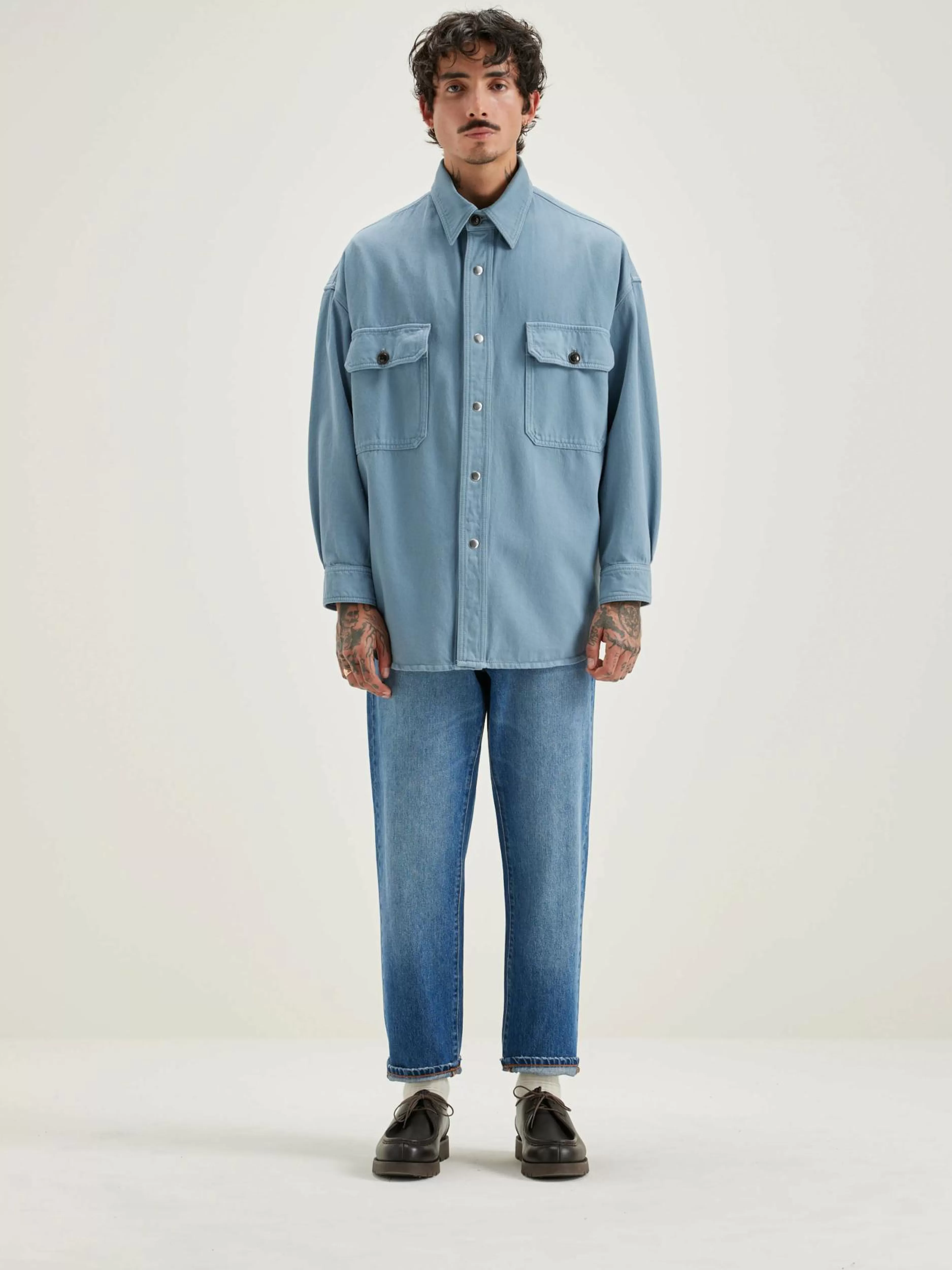 Grown Denim Overhemd-Bellerose Outlet