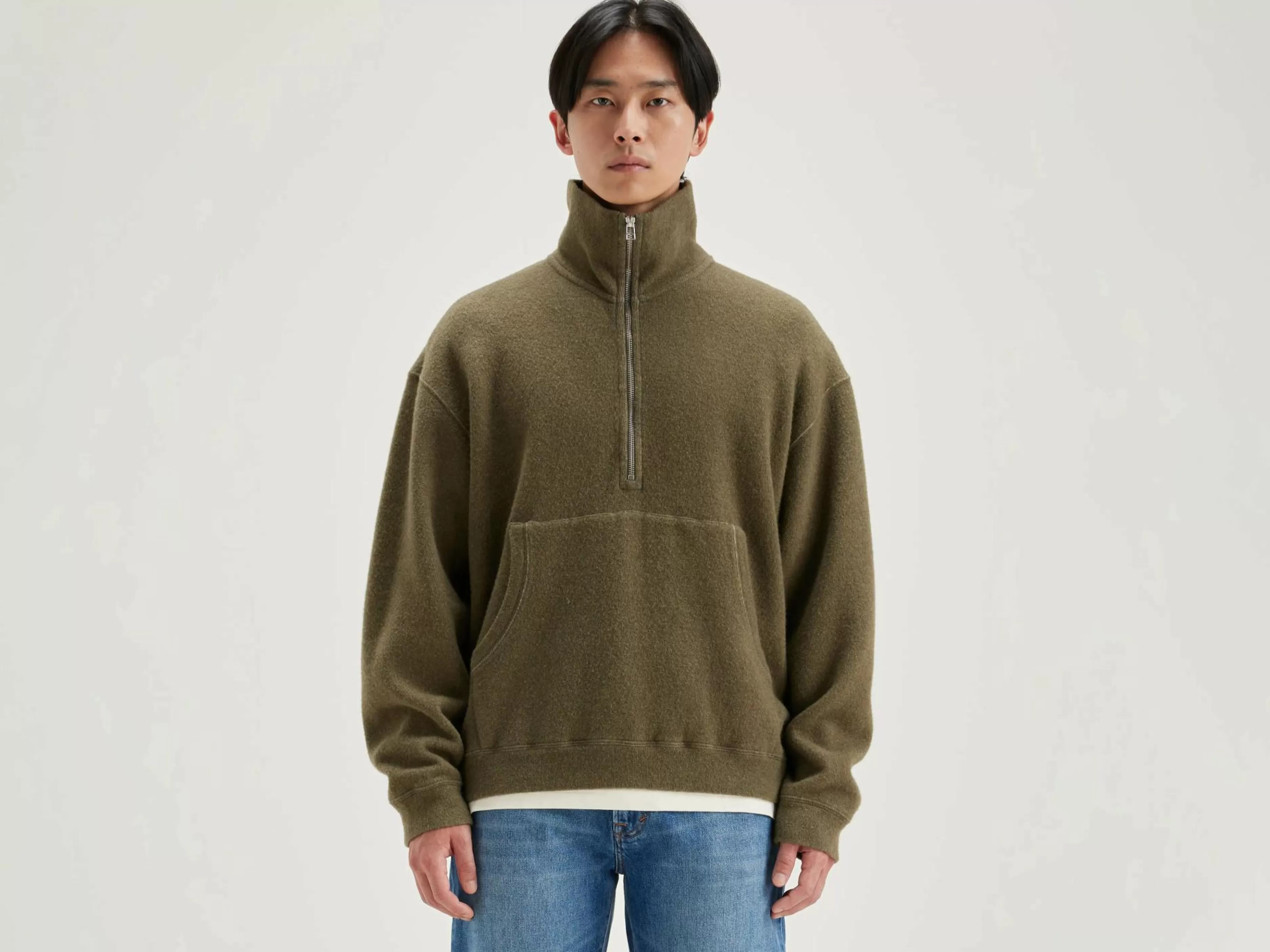 Mabro Sweatshirt Met Rits-Bellerose New