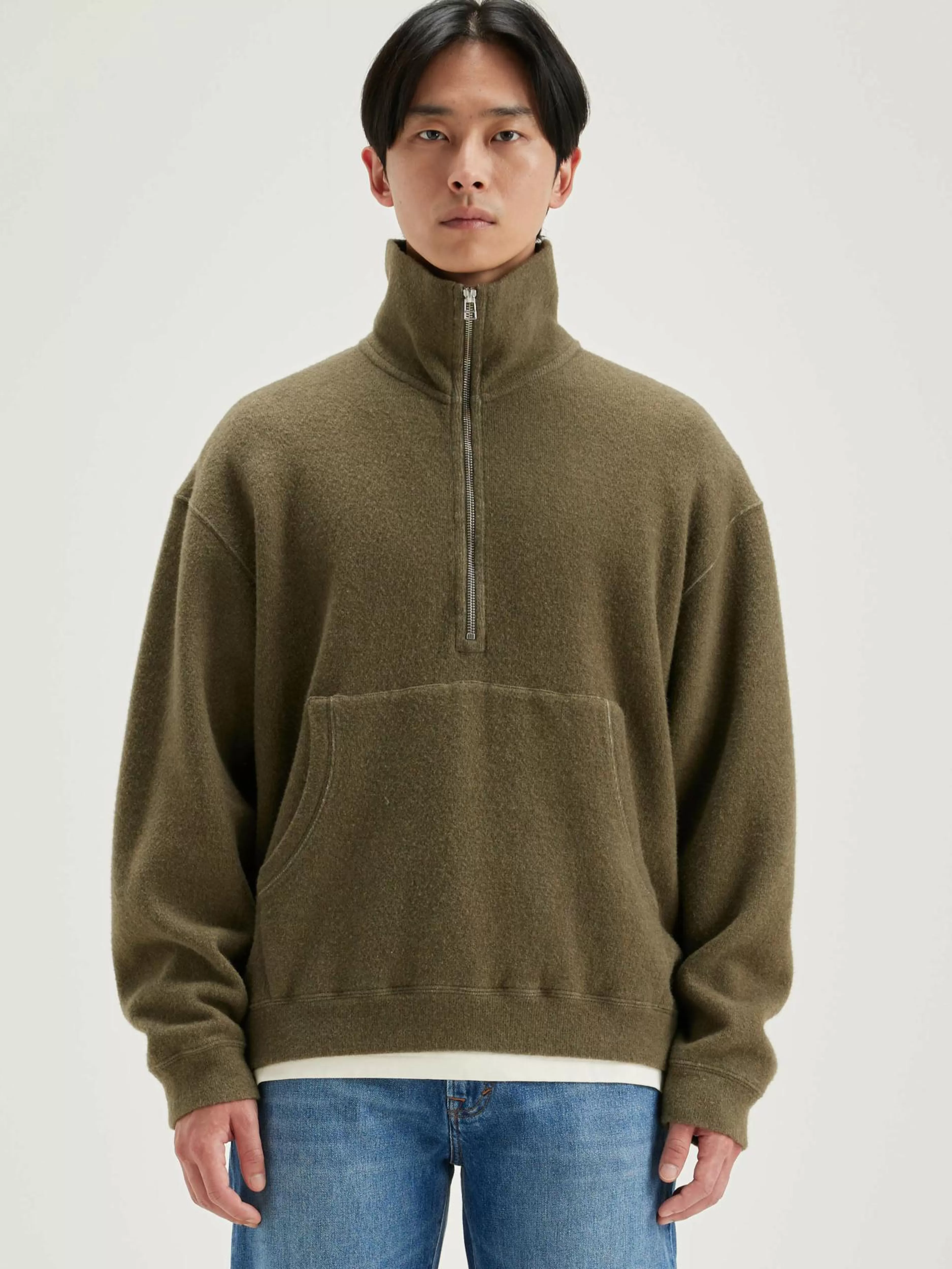 Mabro Sweatshirt Met Rits-Bellerose New