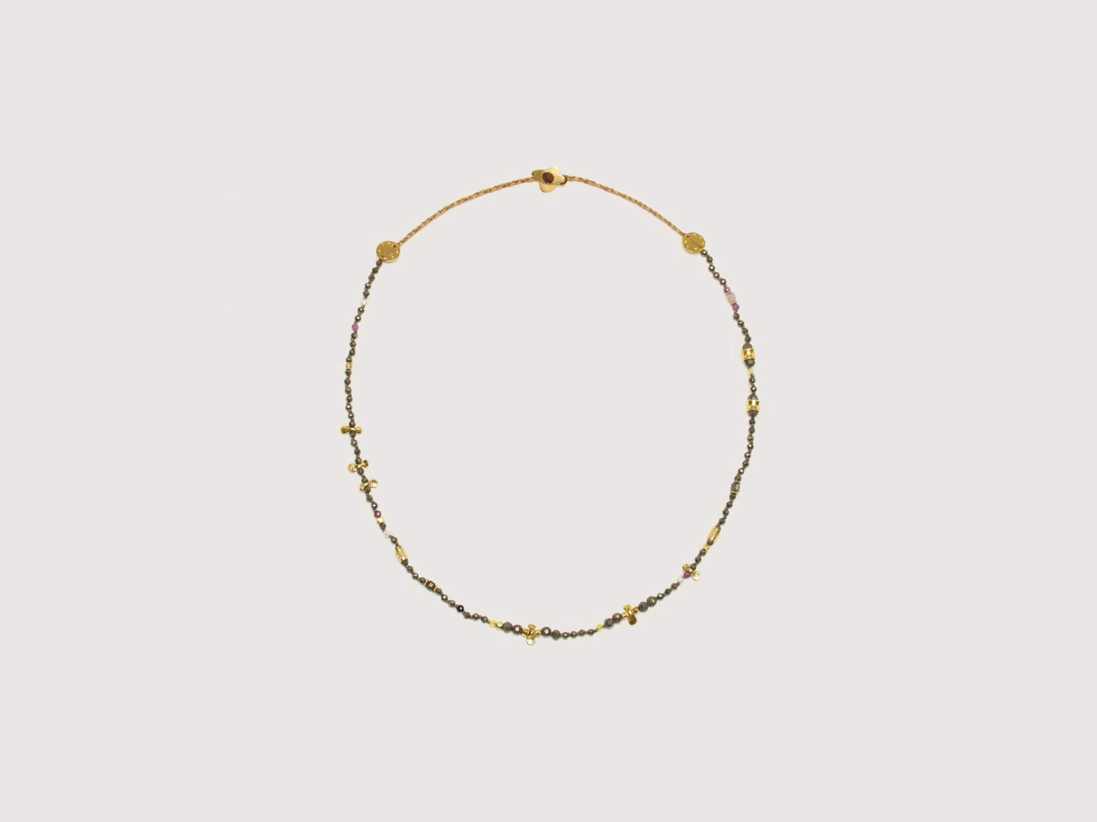 MARY GAITANI Pyrite Necklace-Mary gaitaini Flash Sale