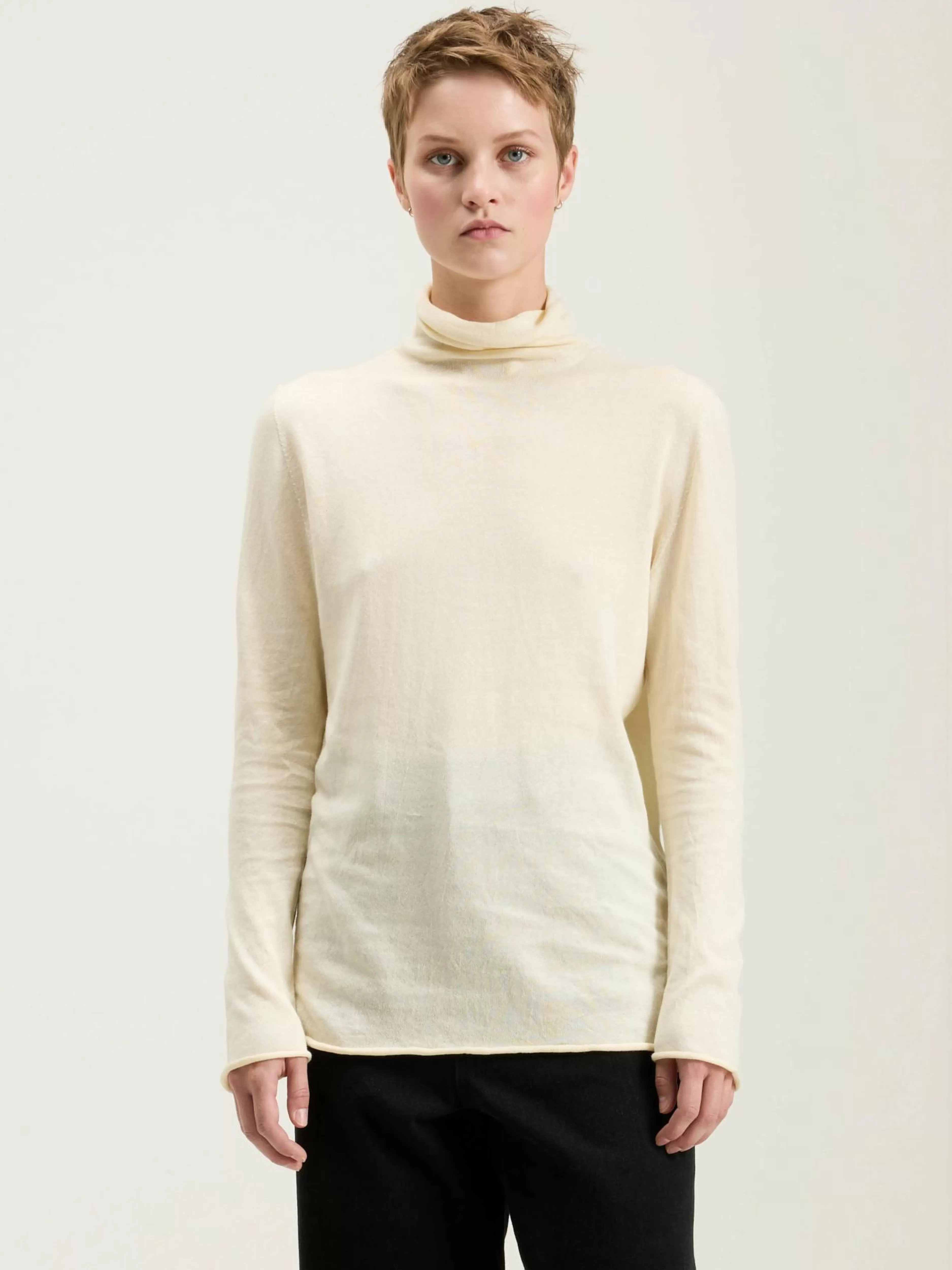 Agnes Organic Cotton Turtleneck-Nicholson & Nicholson Cheap