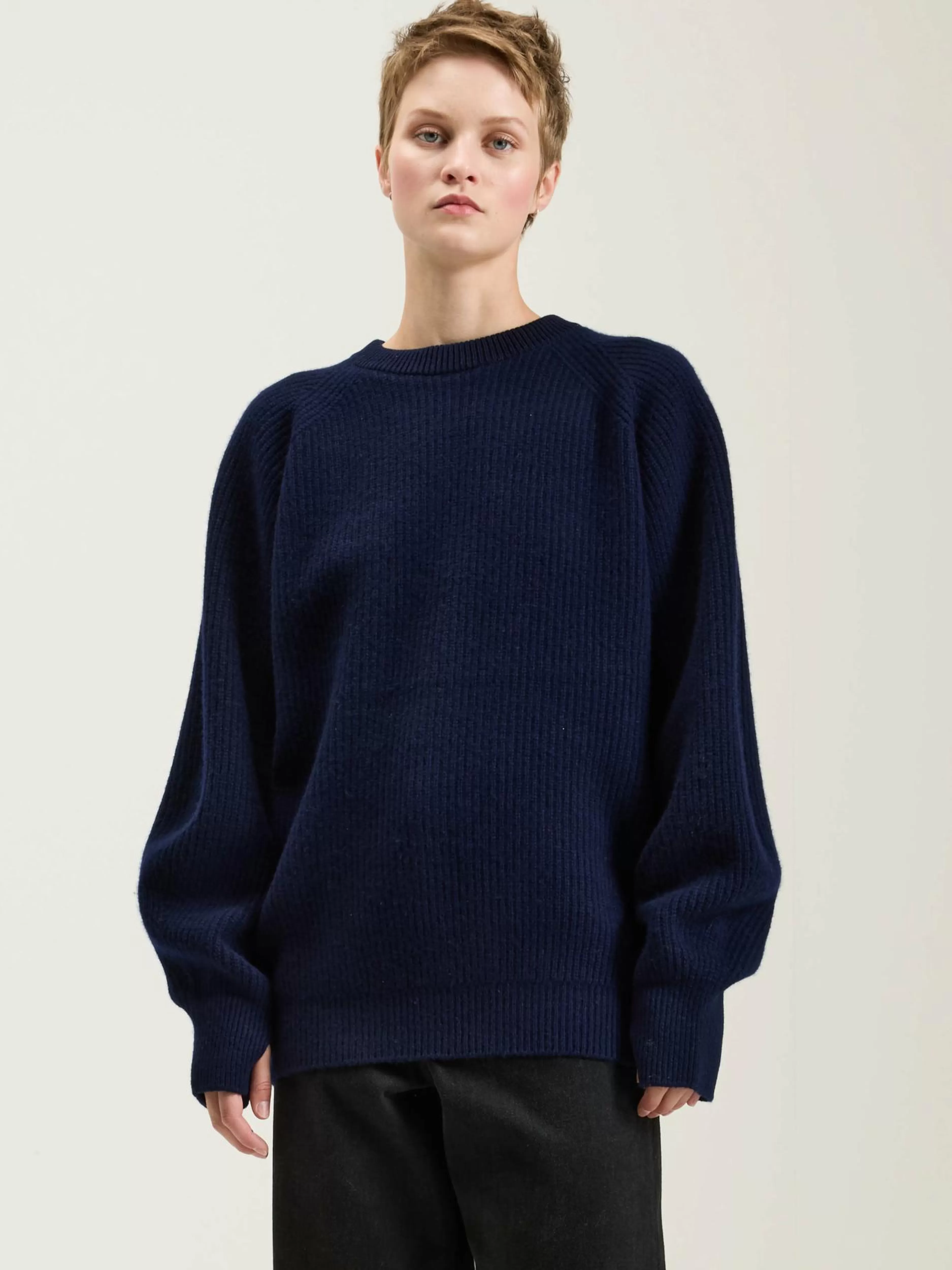 Highland Crewneck Sweater-Nicholson & Nicholson Clearance