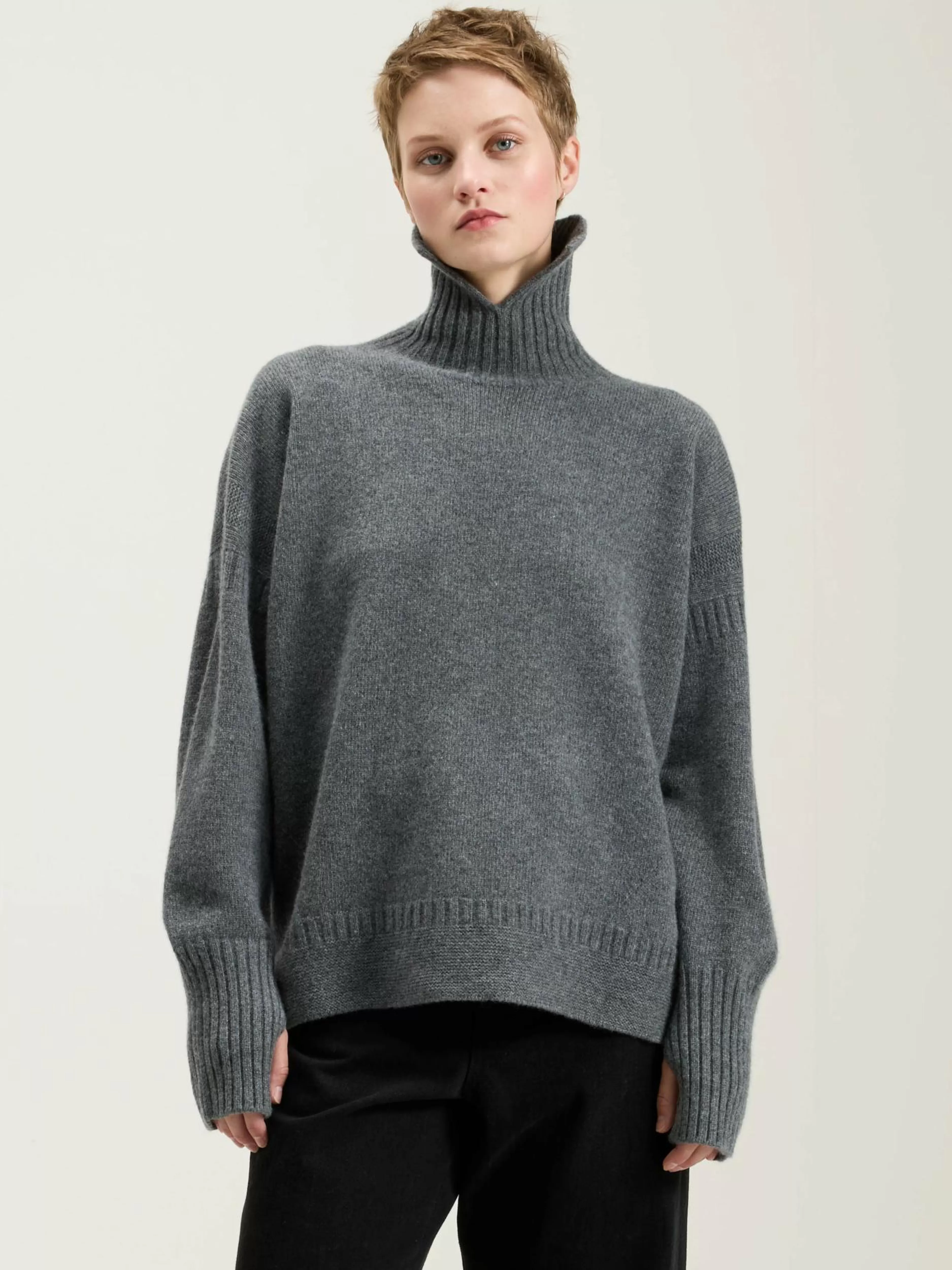 Lulu High Neck Sweater-Nicholson & Nicholson Online