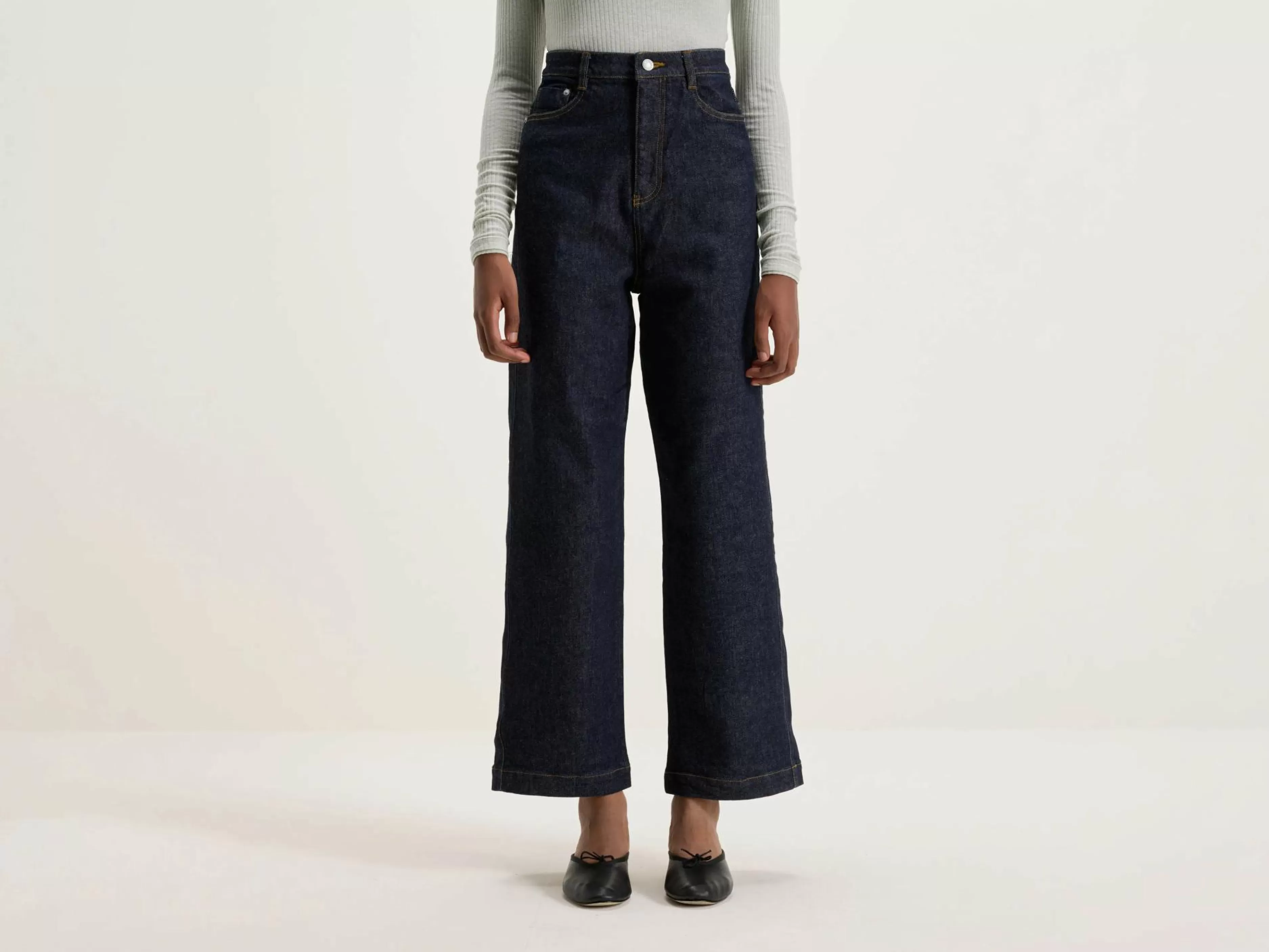 Sophia Japanese Denim Jeans-Nicholson & Nicholson Clearance