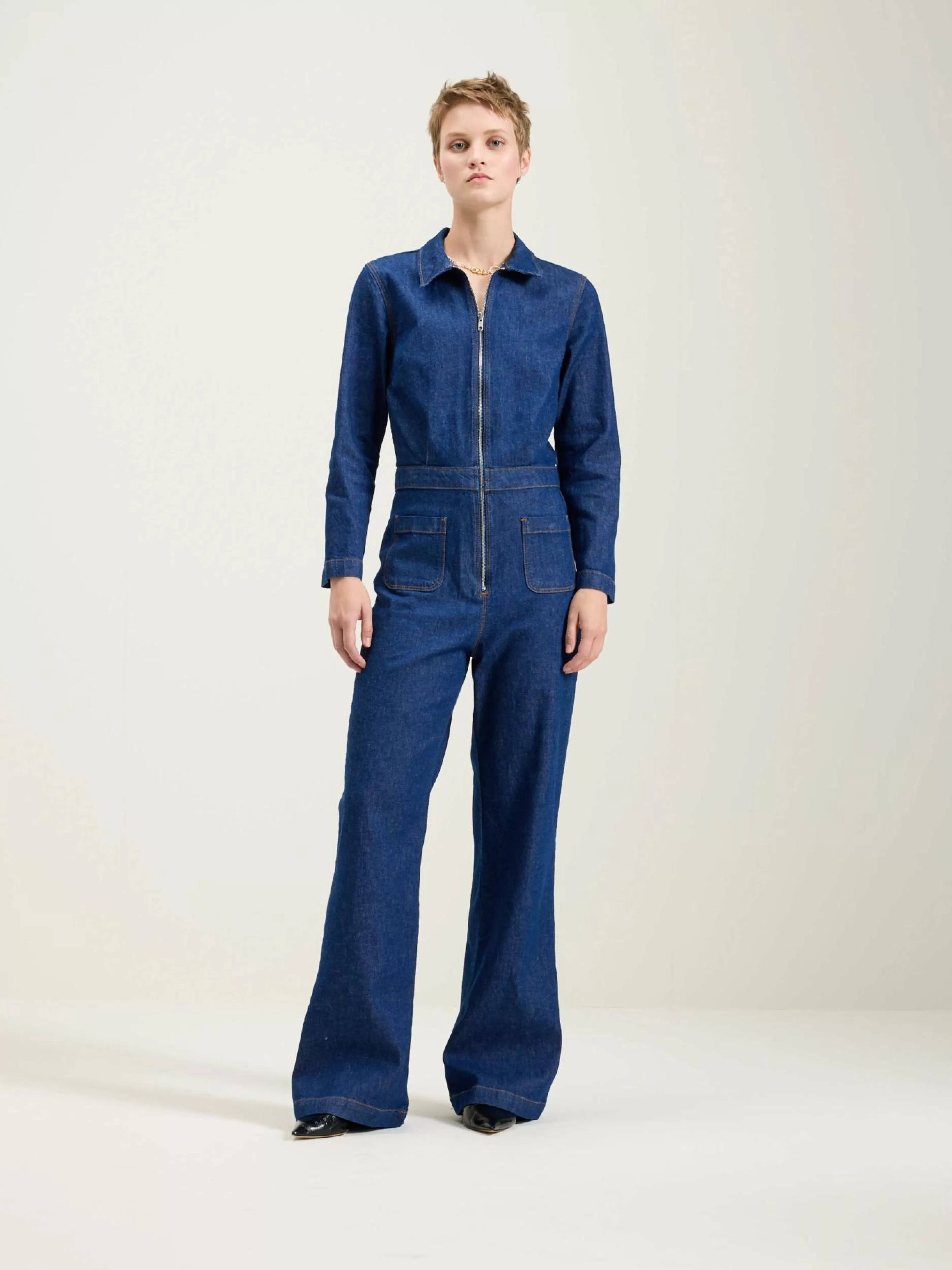 Pamelie Denim Jumpsuit-Bellerose New