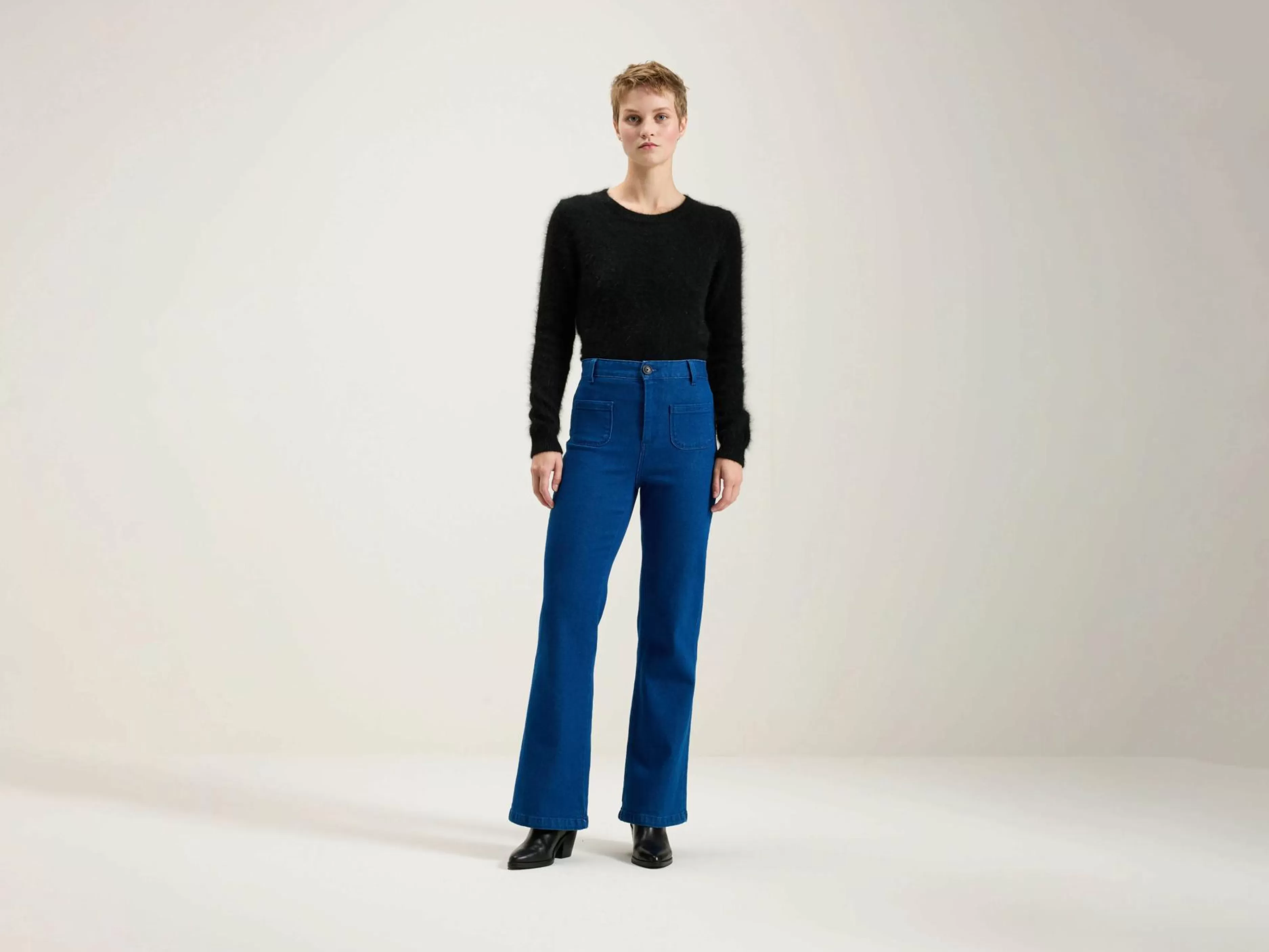 Park Flared Broek-Bellerose Hot