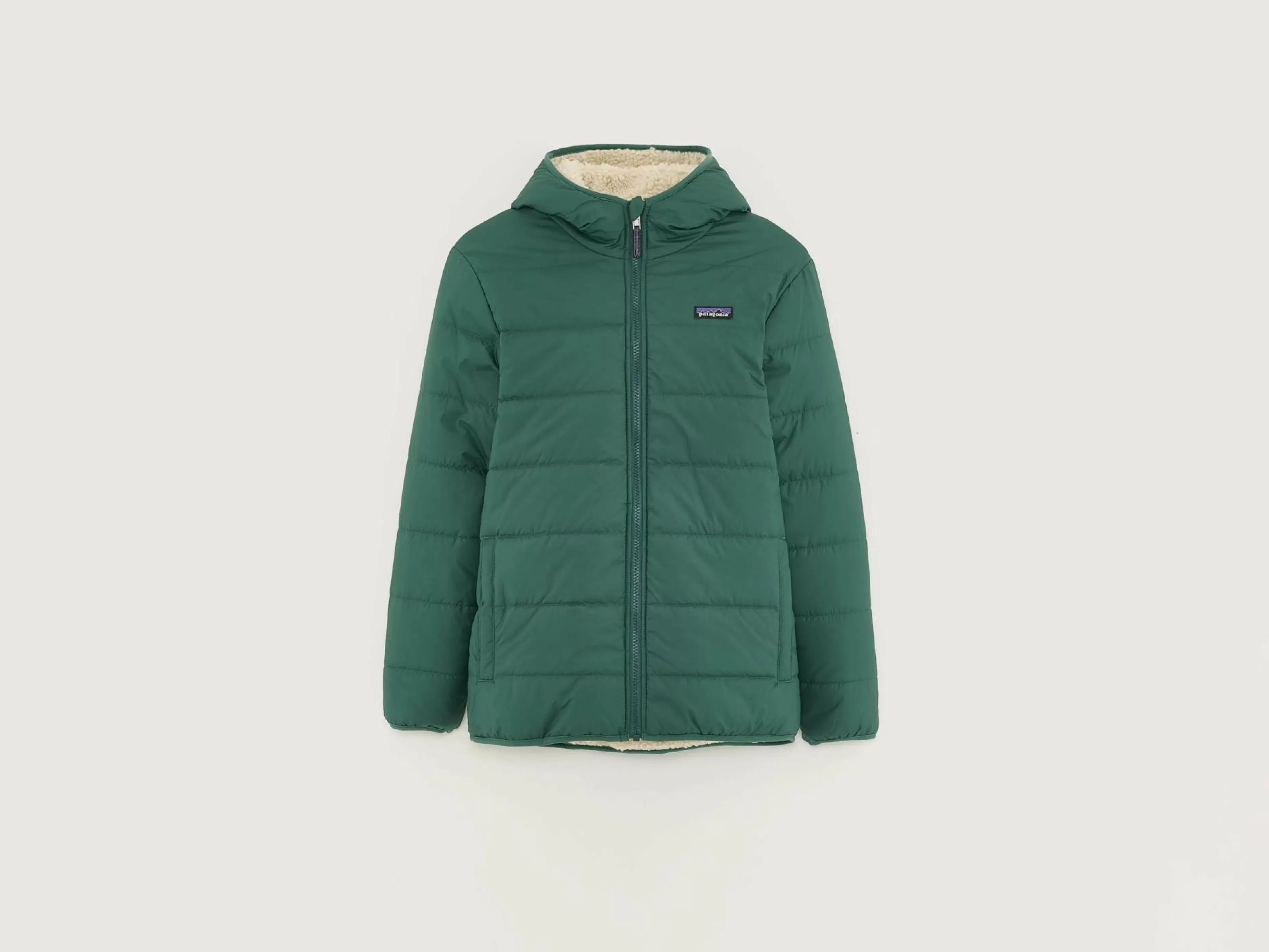 Kids' Reversible Ready Freddy Hoody-Patagonia Hot