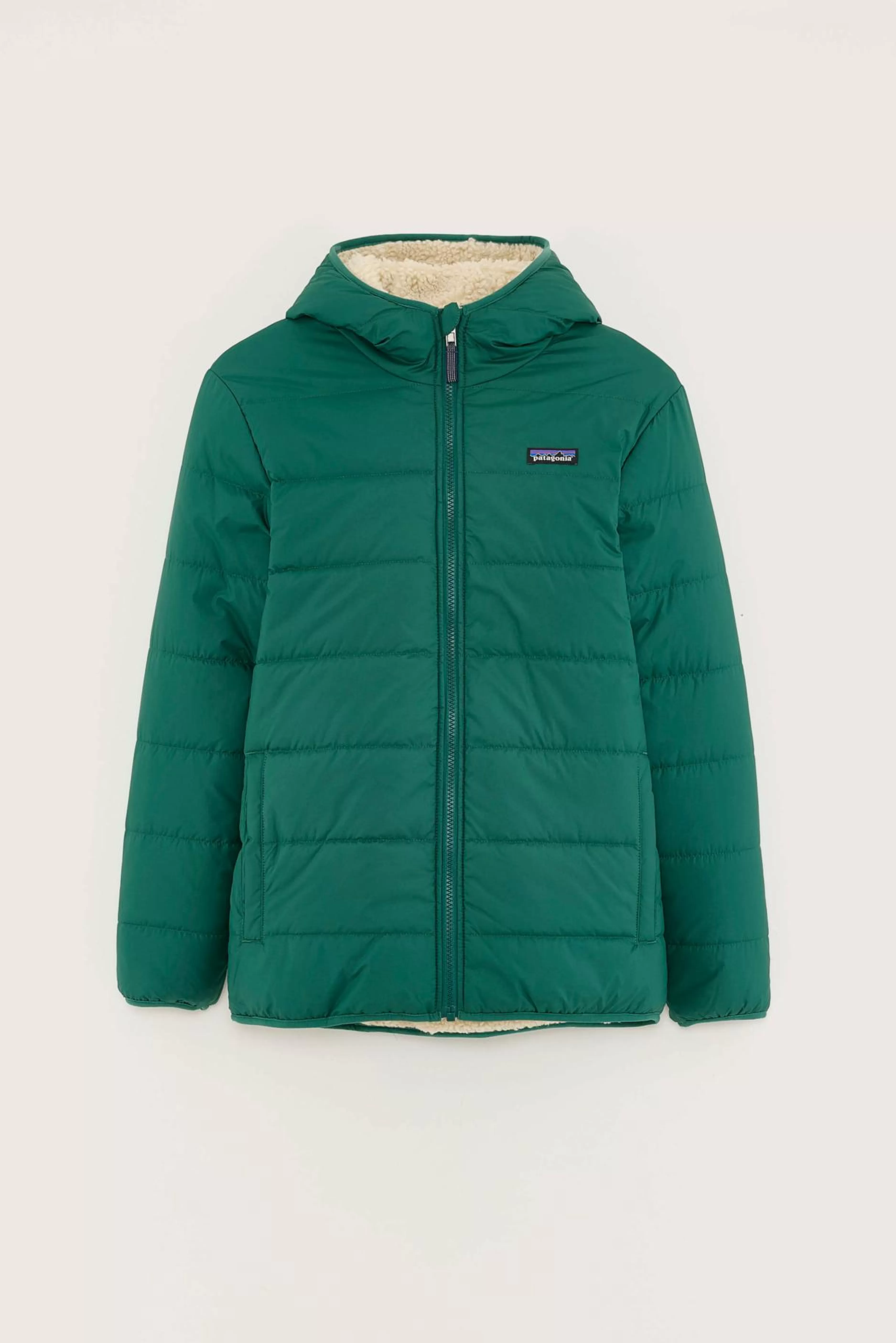 Kids' Reversible Ready Freddy Hoody-Patagonia Hot