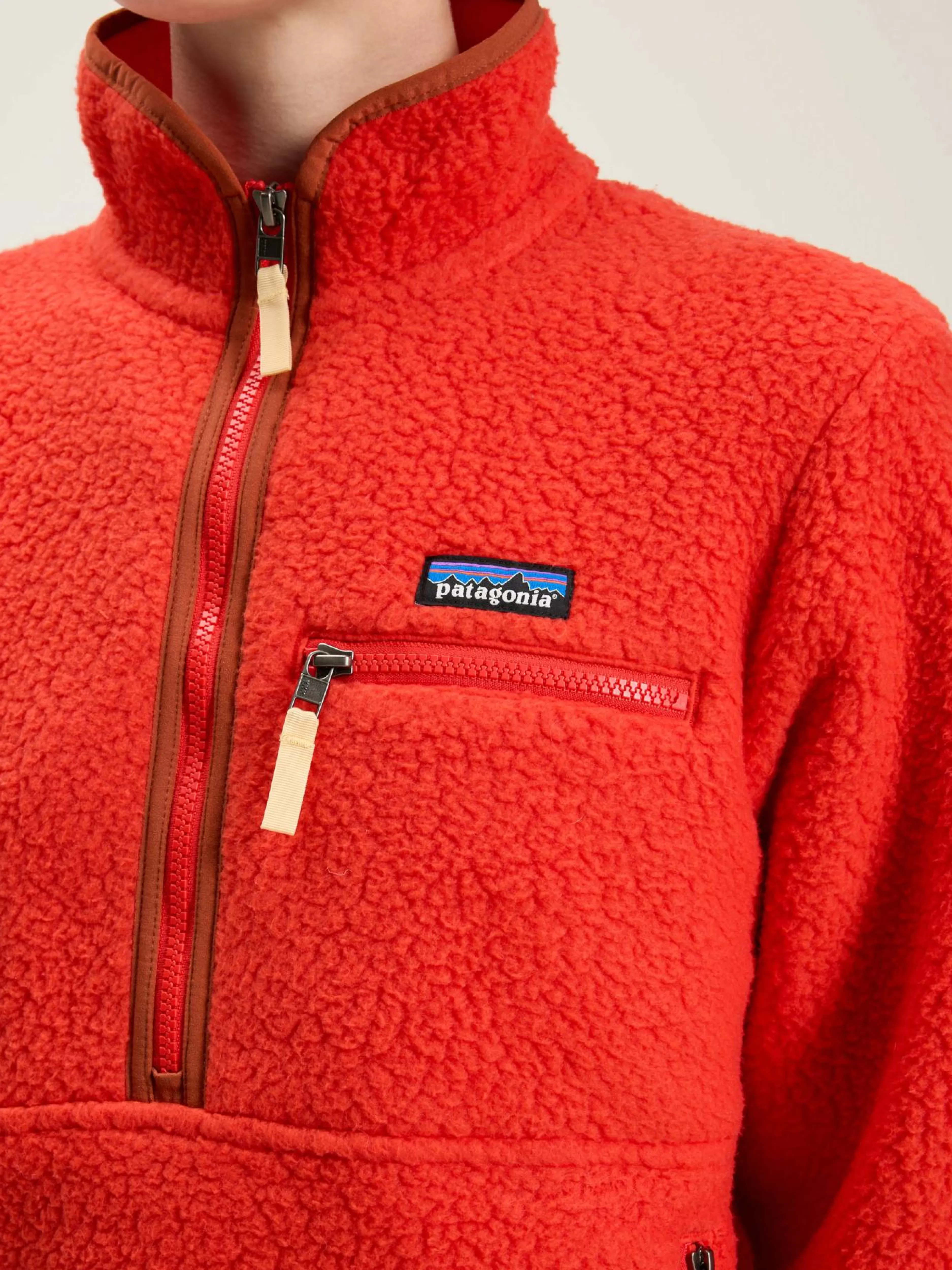 Retro Pile Fleece Marsupial Trui Voor Vrouwen-Patagonia Shop