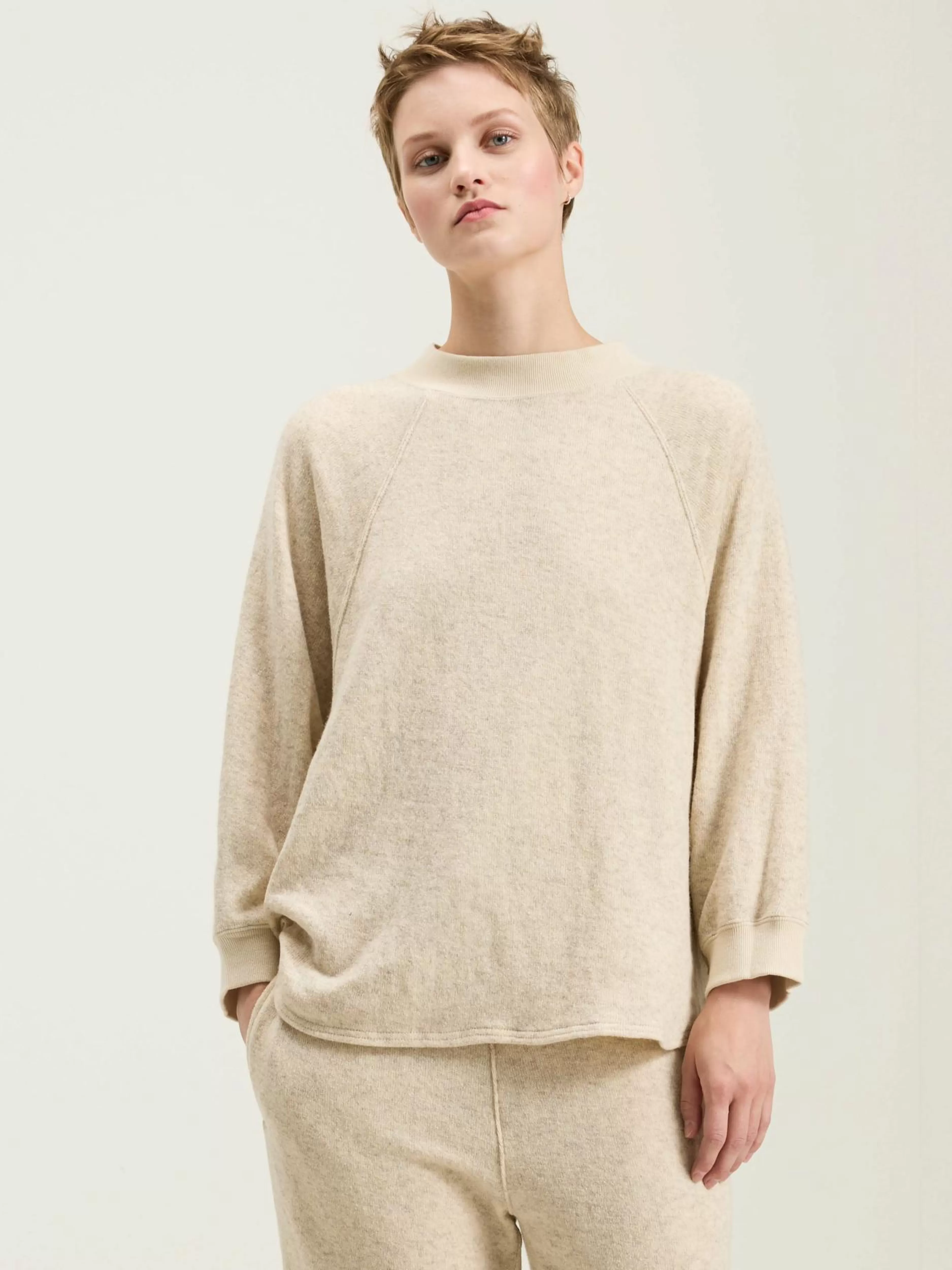 Eco Binding Jersey Smock T-shirt-Sarahwear Clearance