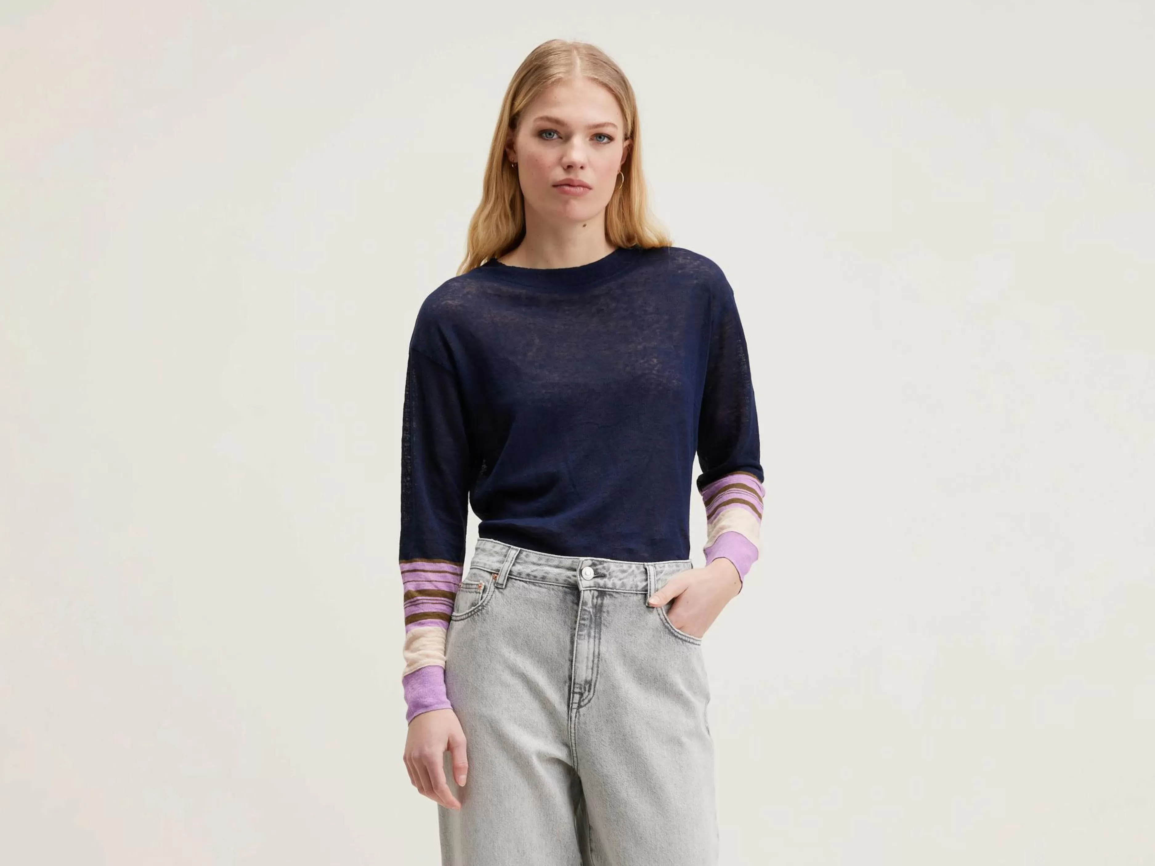 Senia Relaxed Linnen T-shirt-Bellerose Online