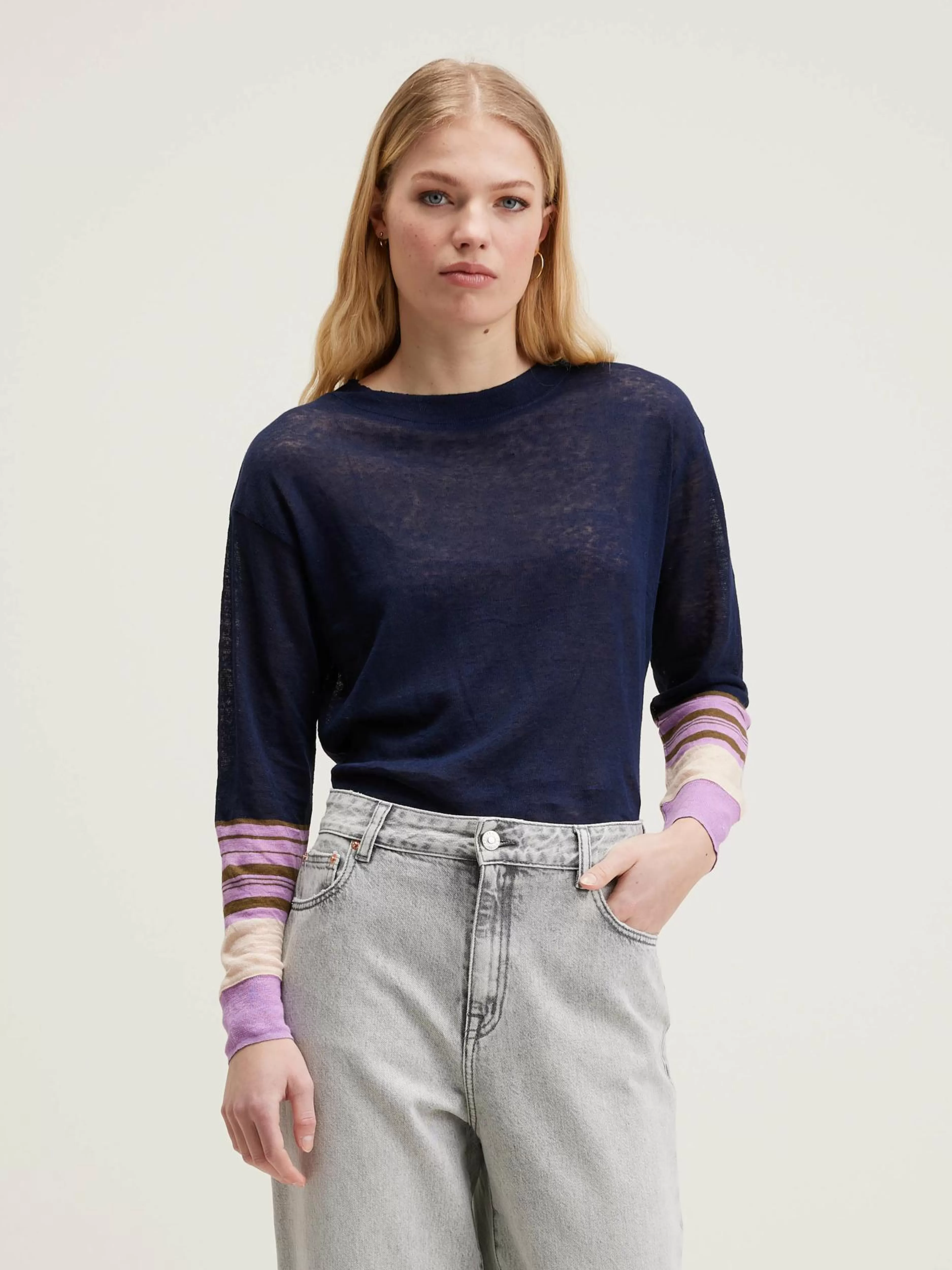 Senia Relaxed Linnen T-shirt-Bellerose Online