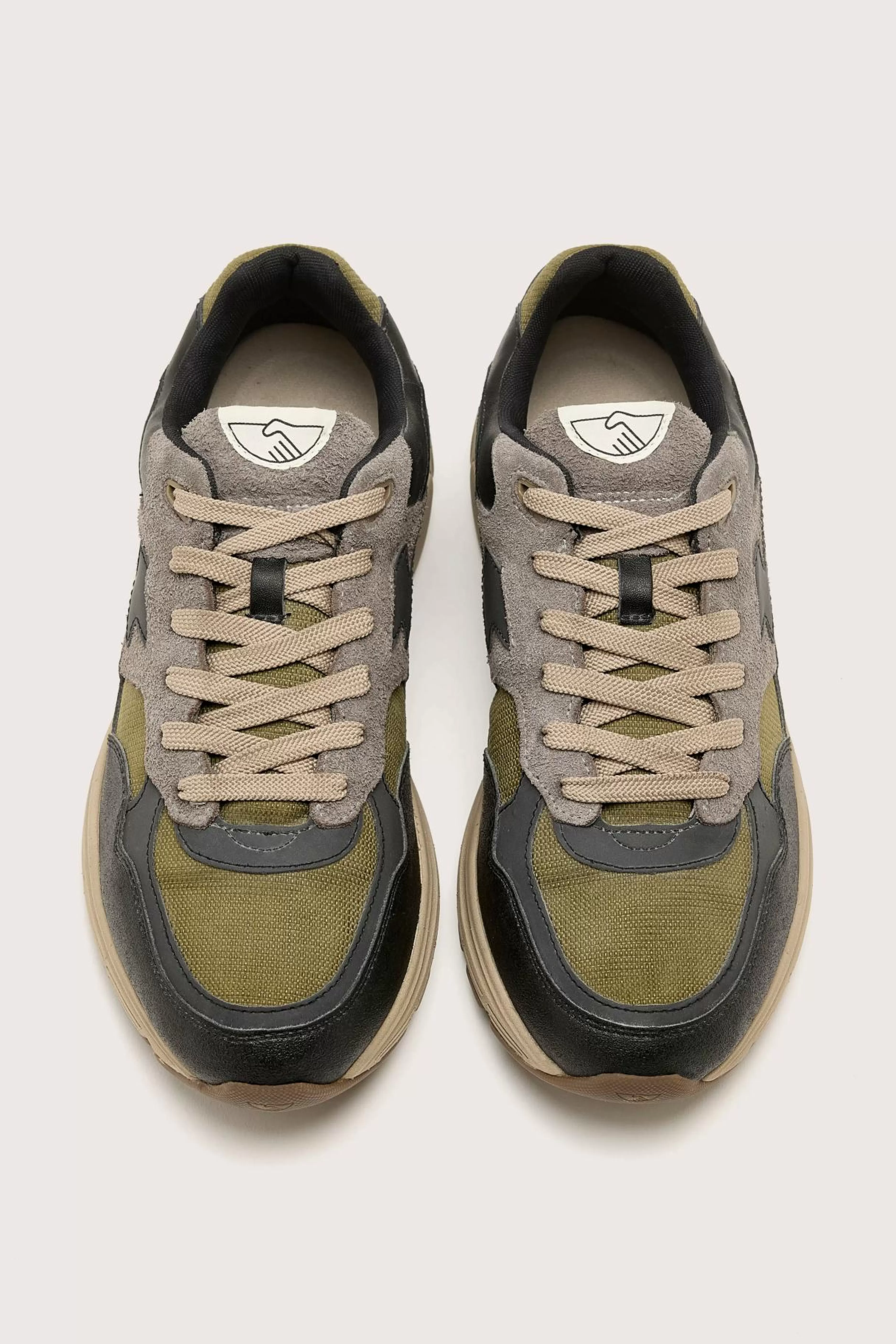 Amiel S-Strike Geo-Merged Voor Mannen-Stepney workers club Fashion