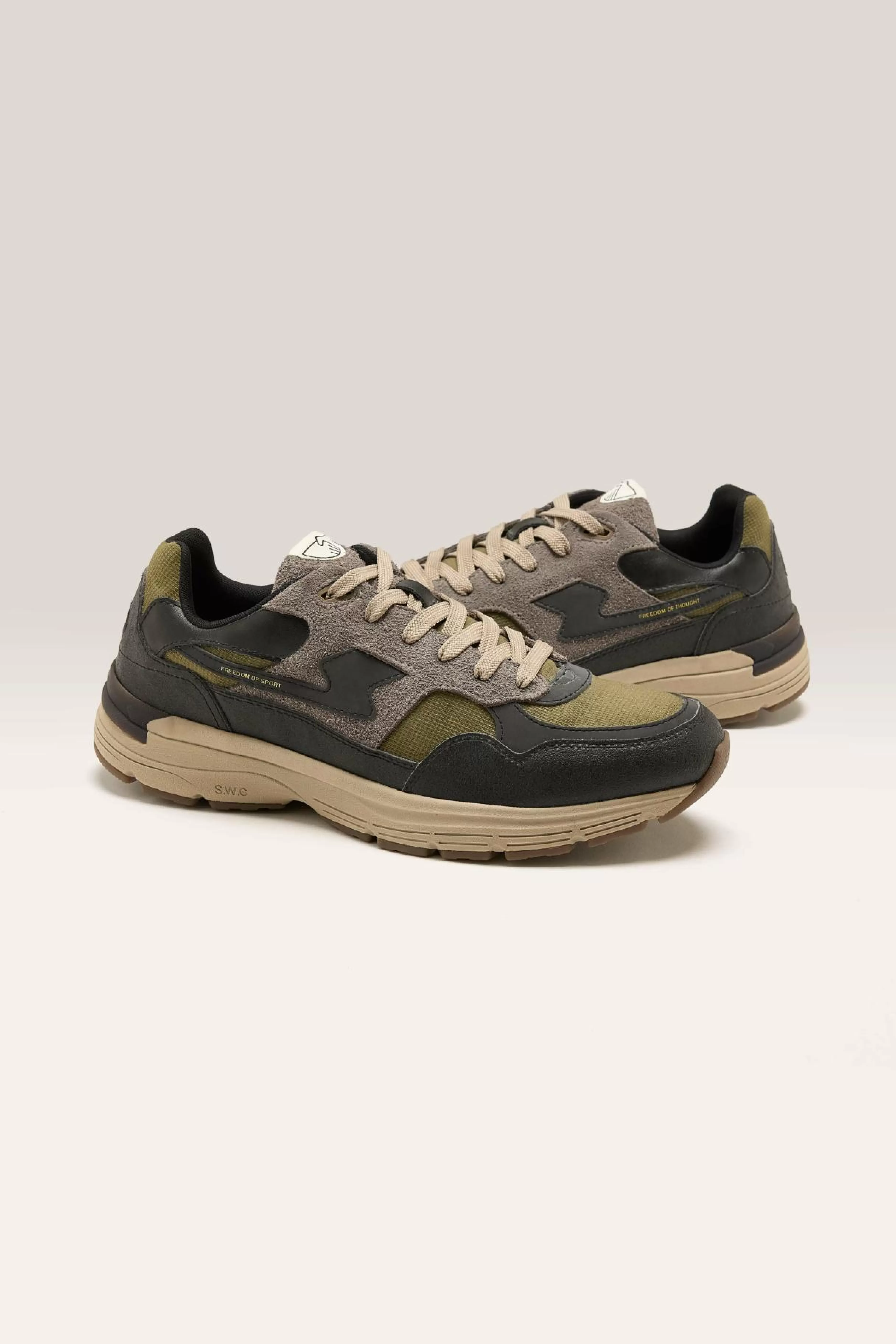 Amiel S-Strike Geo-Merged Voor Mannen-Stepney workers club Fashion