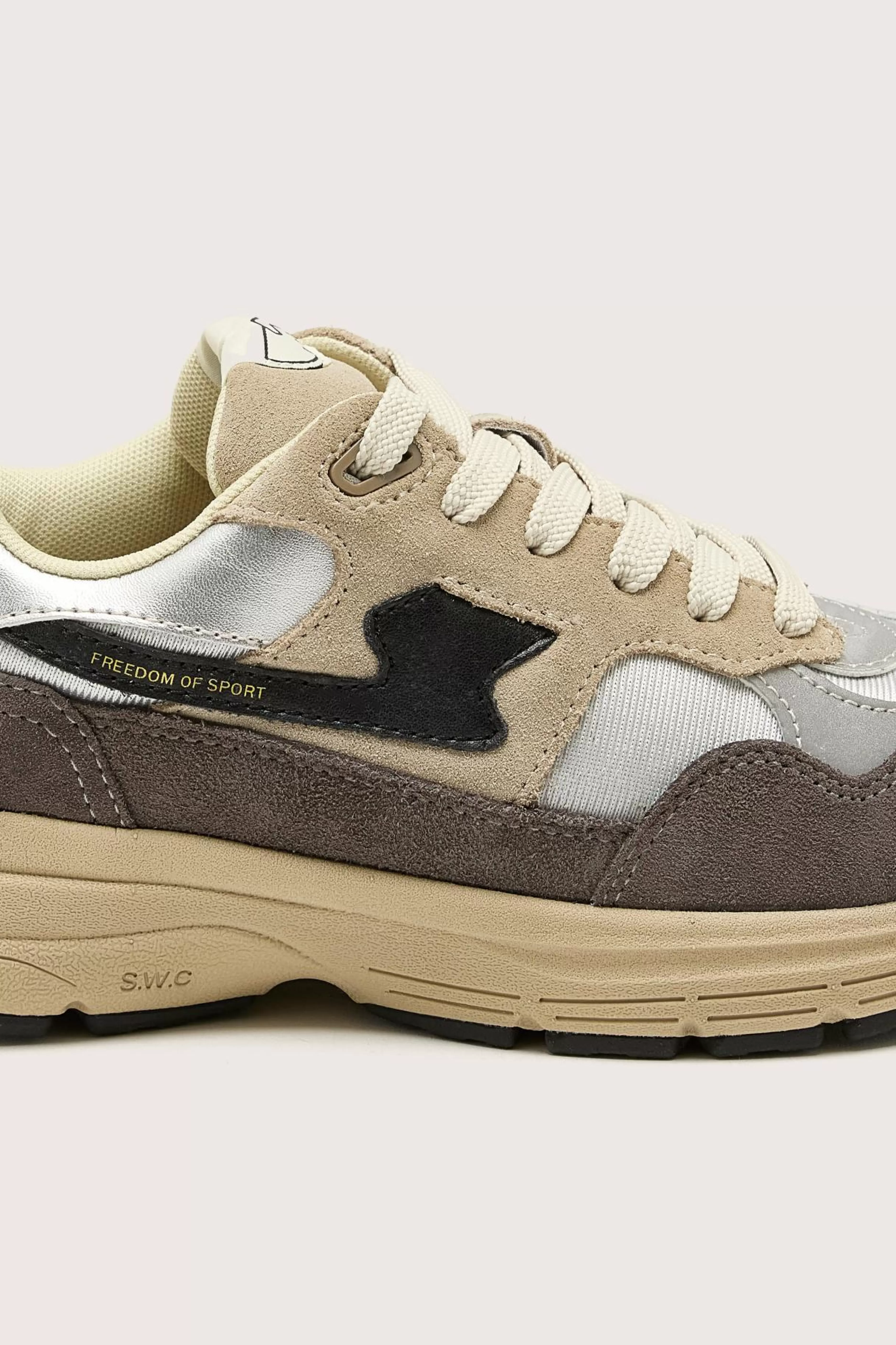 Amiel S-Strike Suede Mix Voor Vrouwen-Stepney workers club Clearance