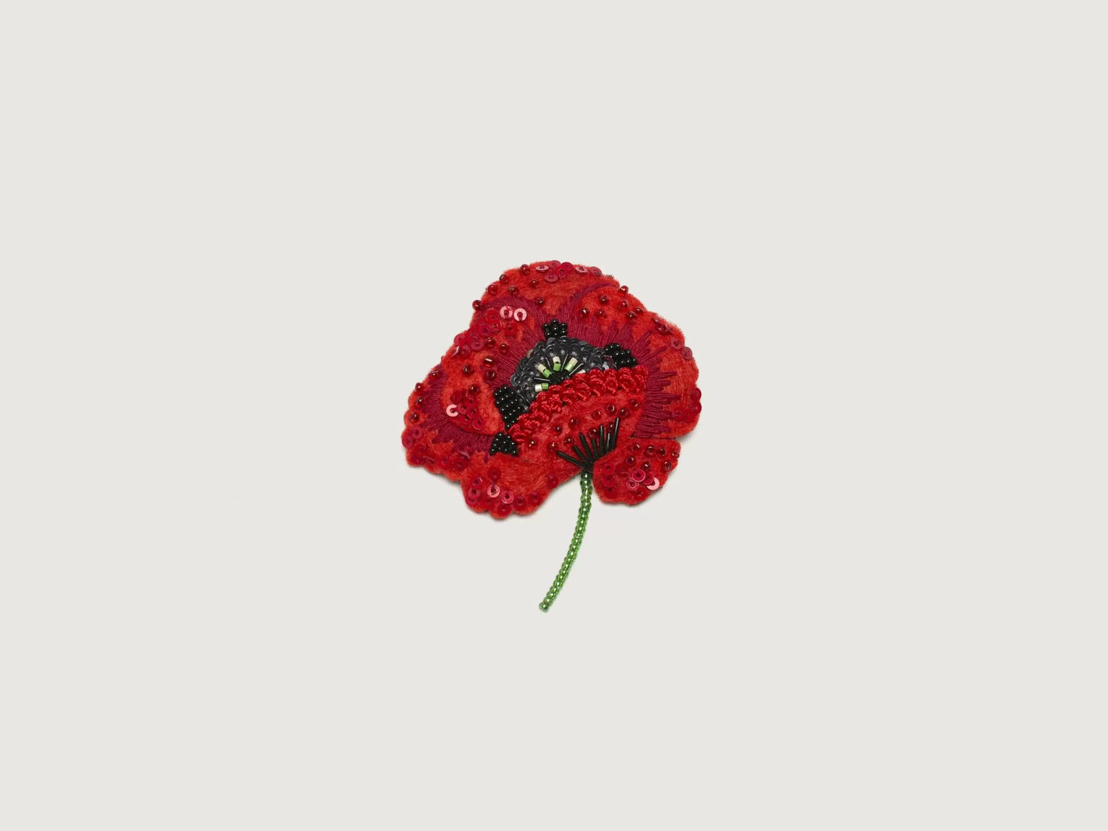 Red Poppy Broche-Trovelore Flash Sale