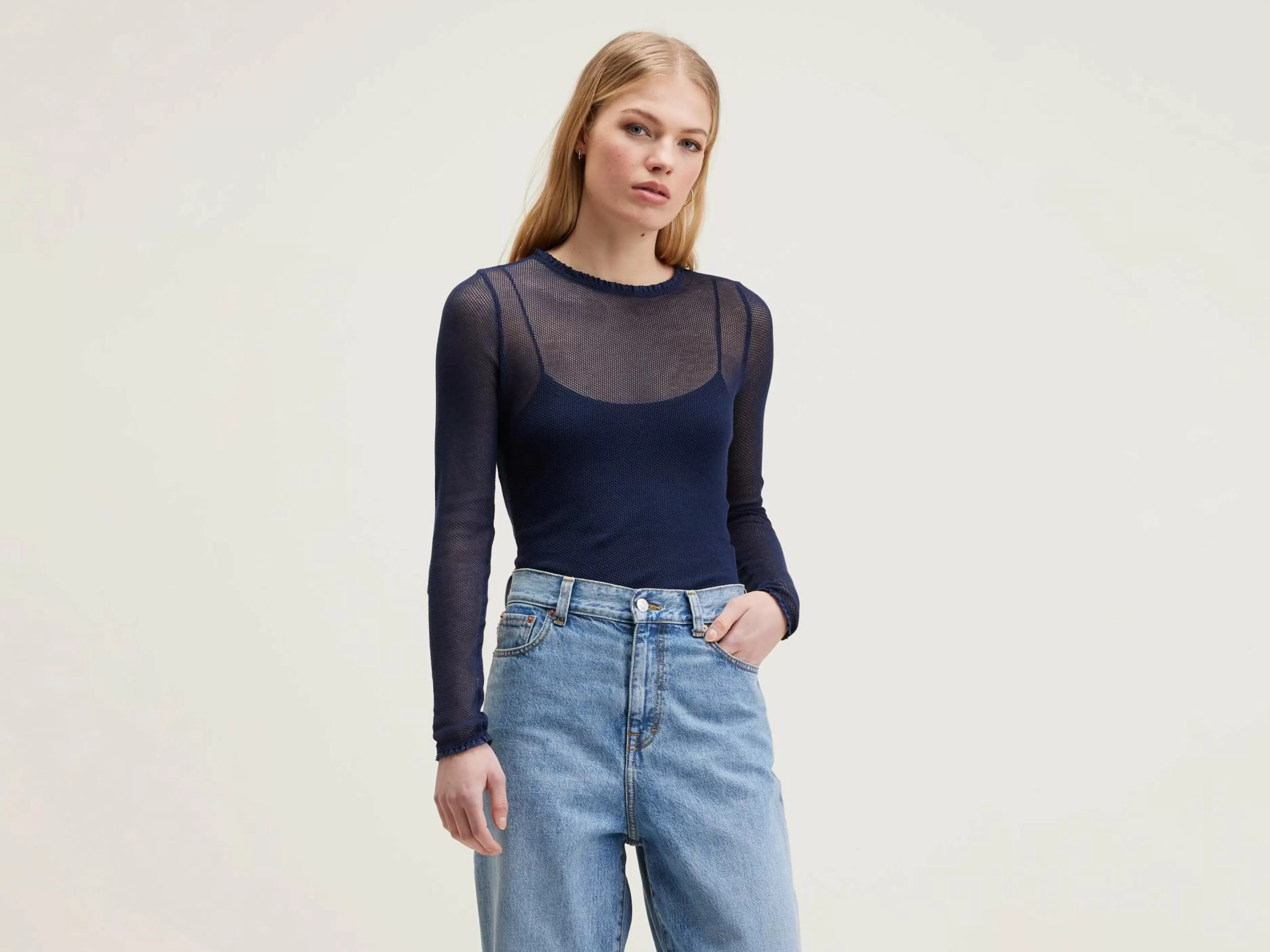 Vibke Lange Mouwen T-shirt-Bellerose Fashion