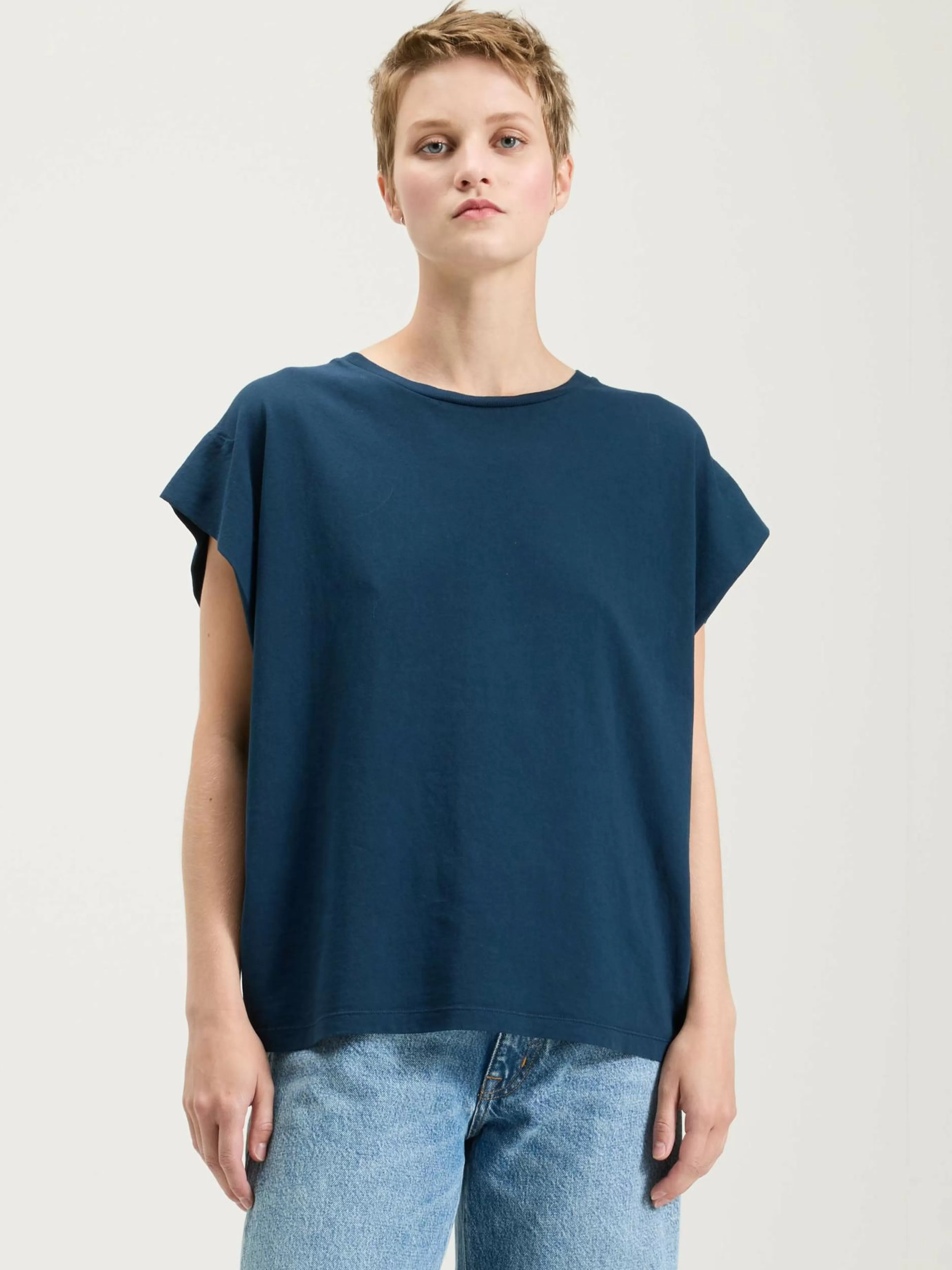 Vice Ronde-hals T-shirt-Bellerose Fashion